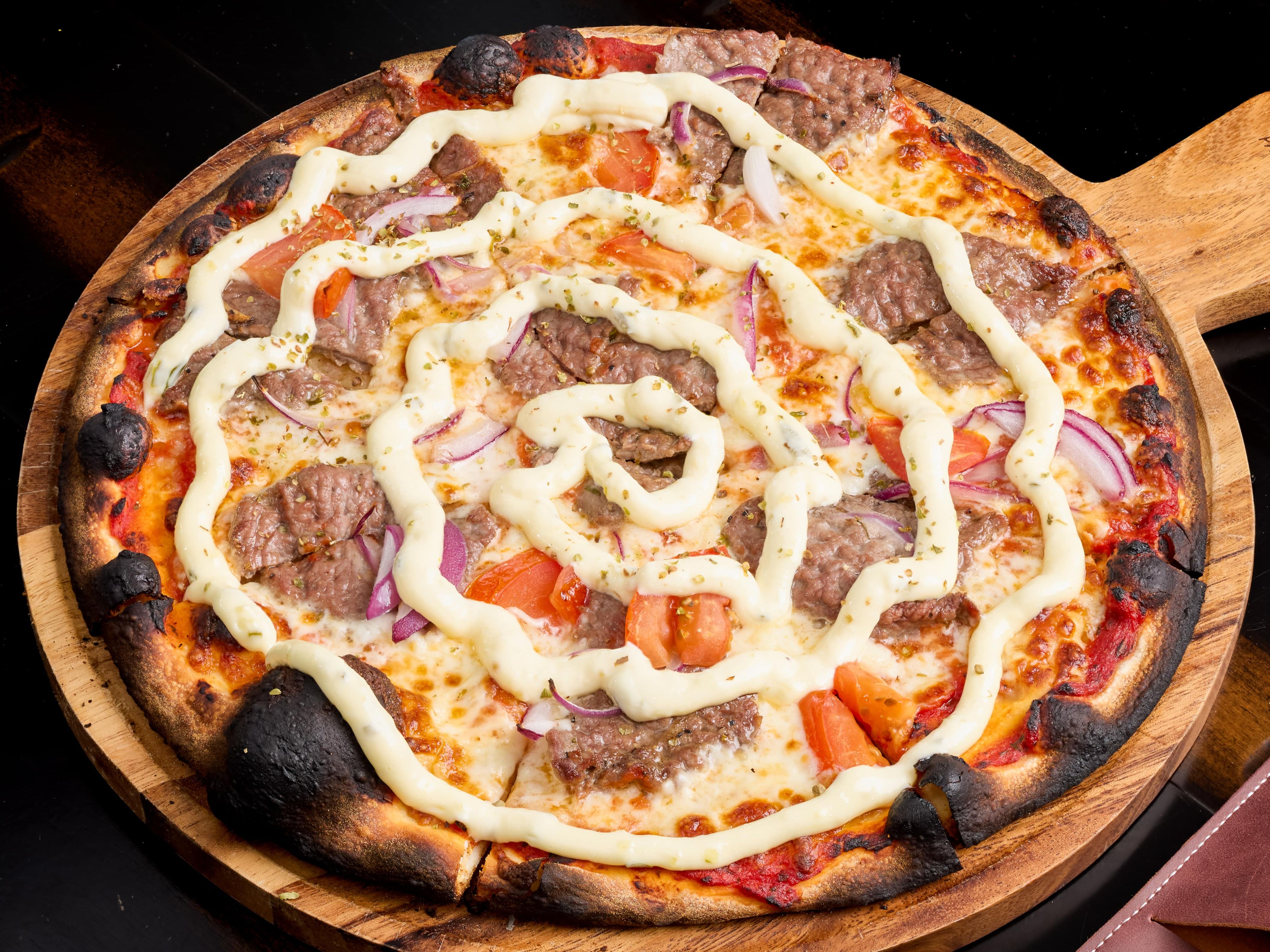 Filet Mignon Pizza - LARGE.
