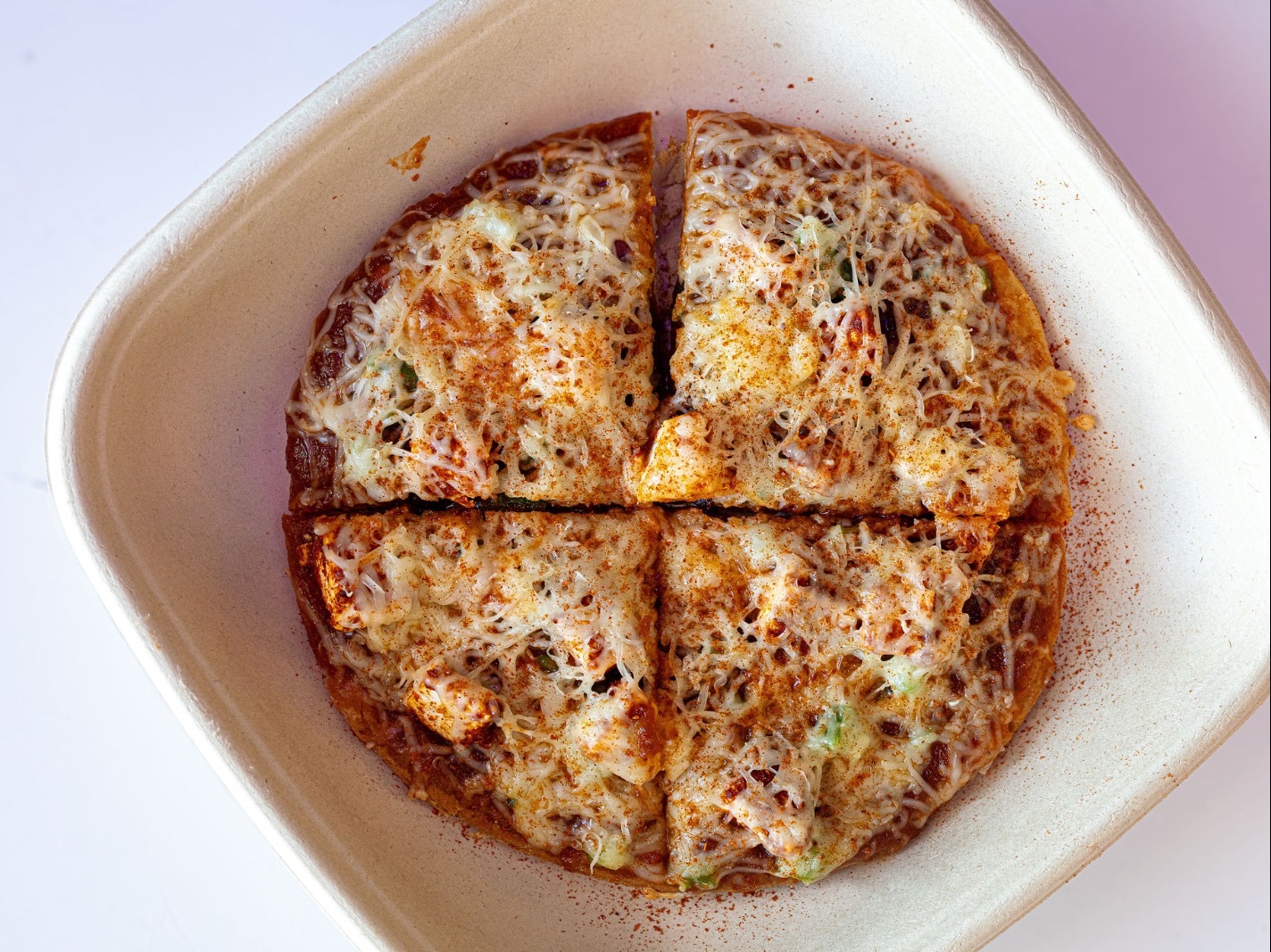 Peri Peri Paneer Pizza (S) (J).