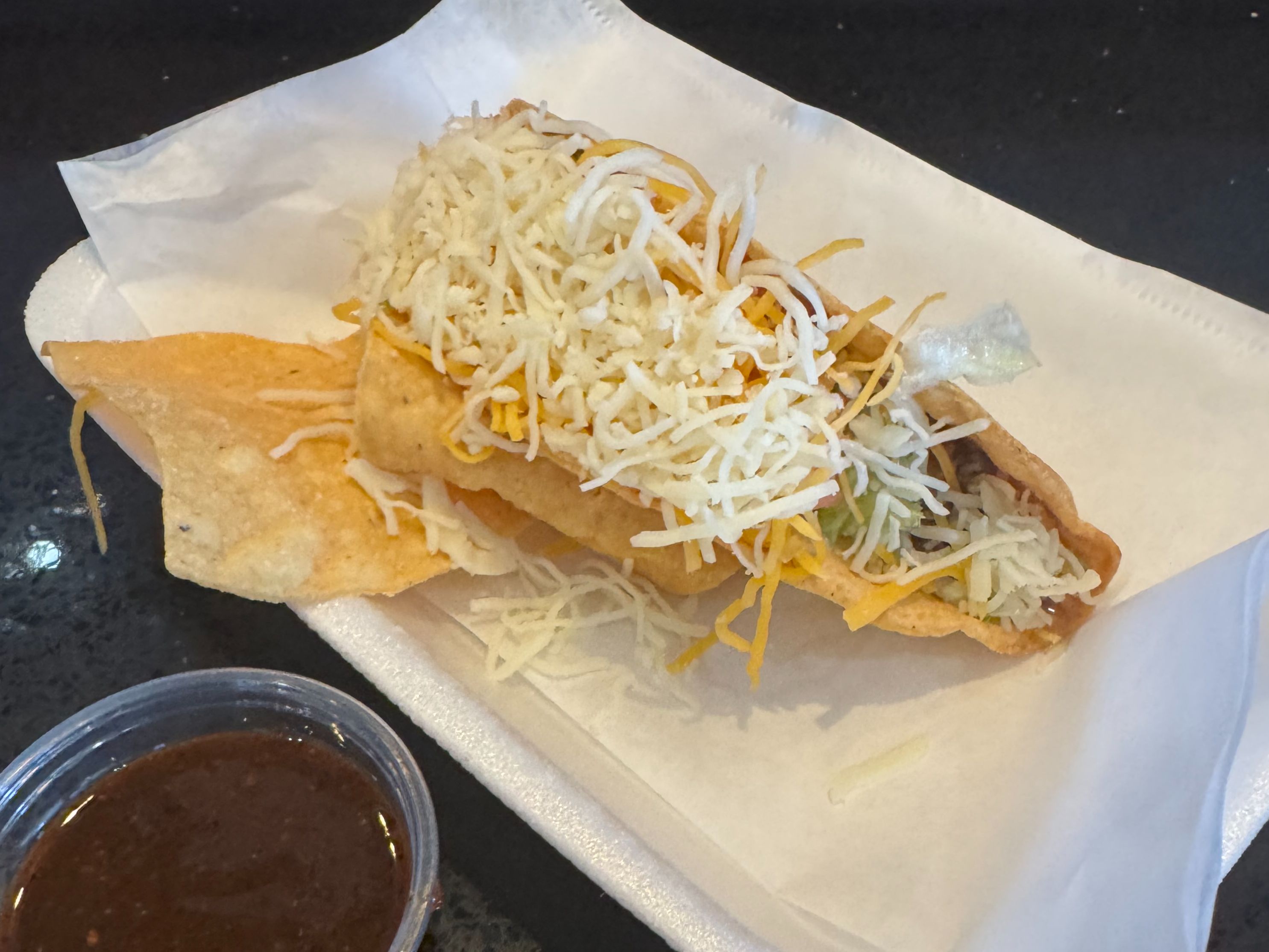 Ground Beef Taco.