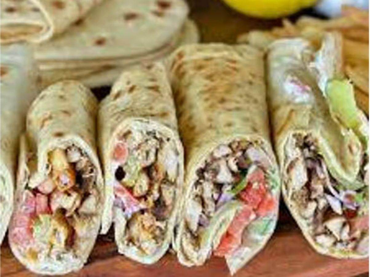 Chicken Shawarma Pita.