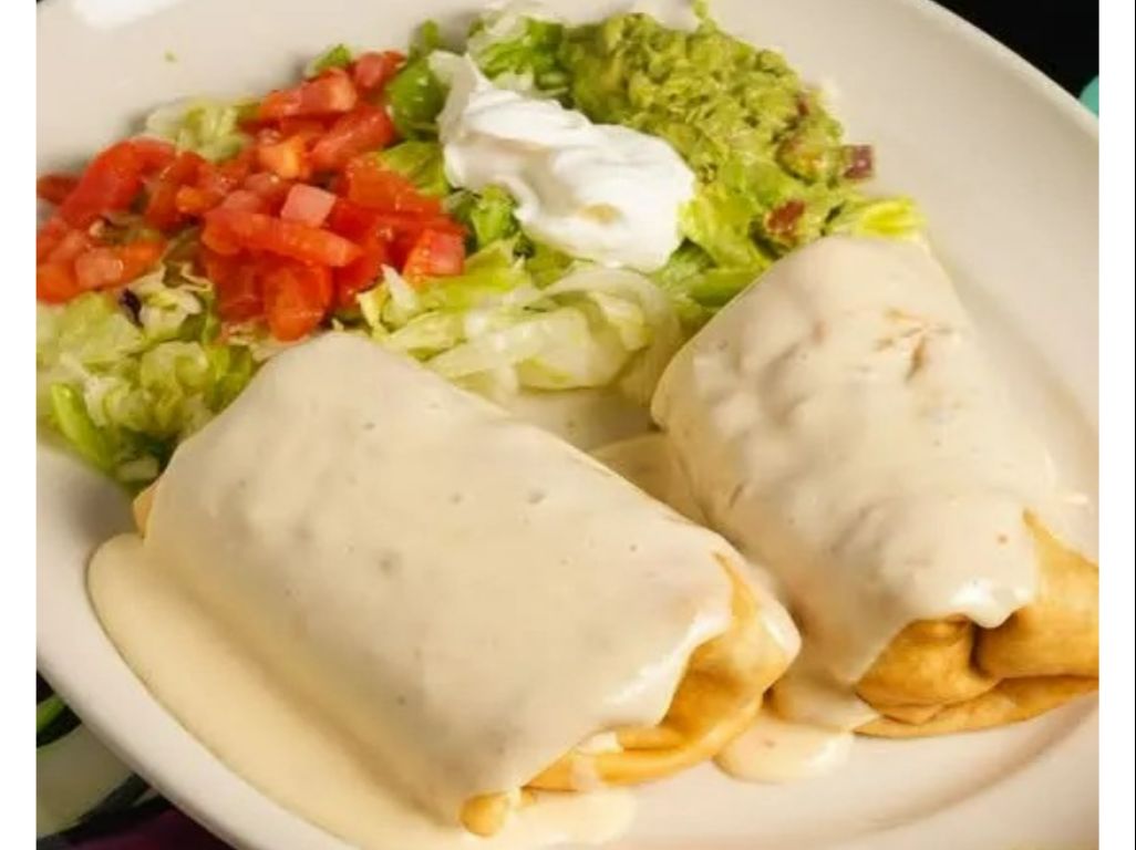 Chimichangas.