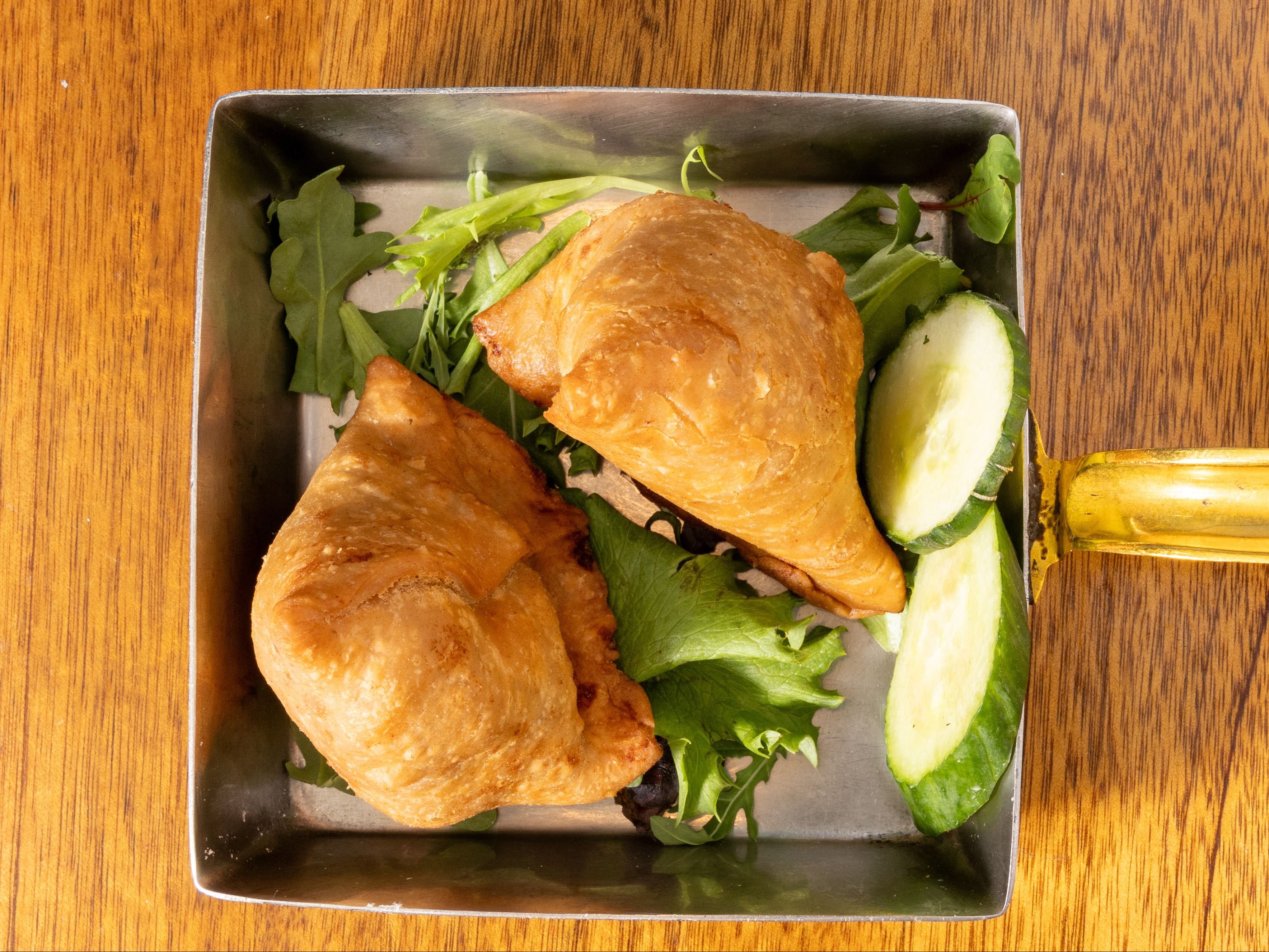 Vegetable Samosa.