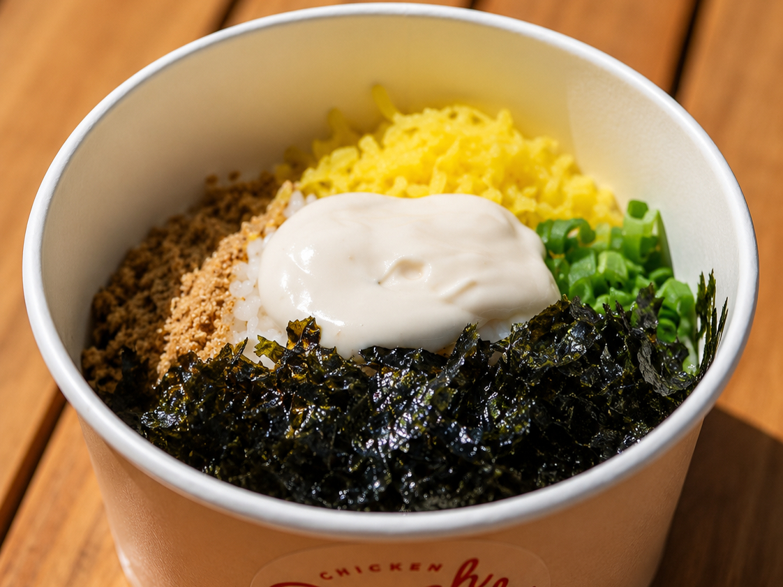 Korean DIY Rice ball.