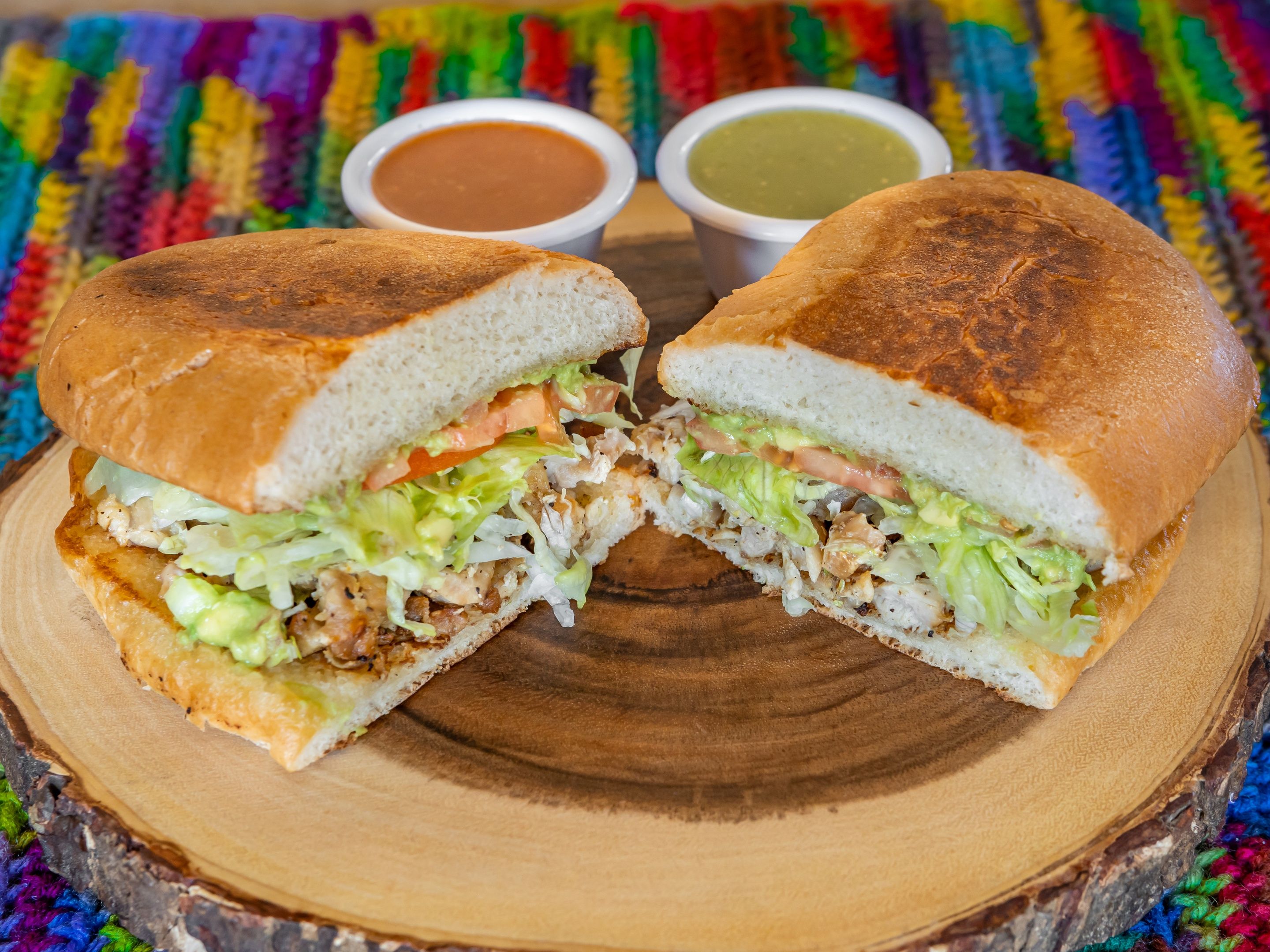 Grilled Chicken Torta