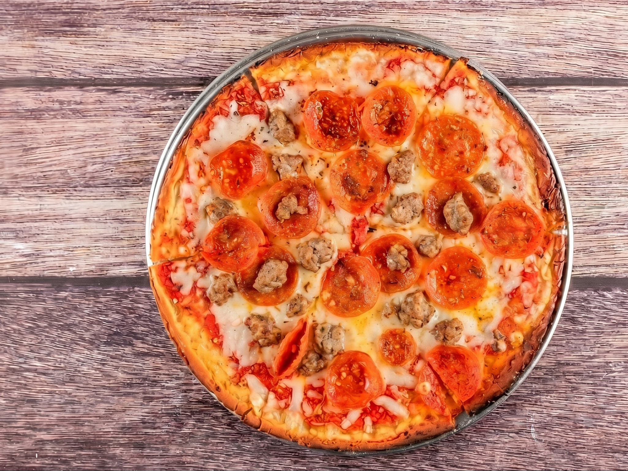 Mighty Meaty Pizza - Big Baby - O