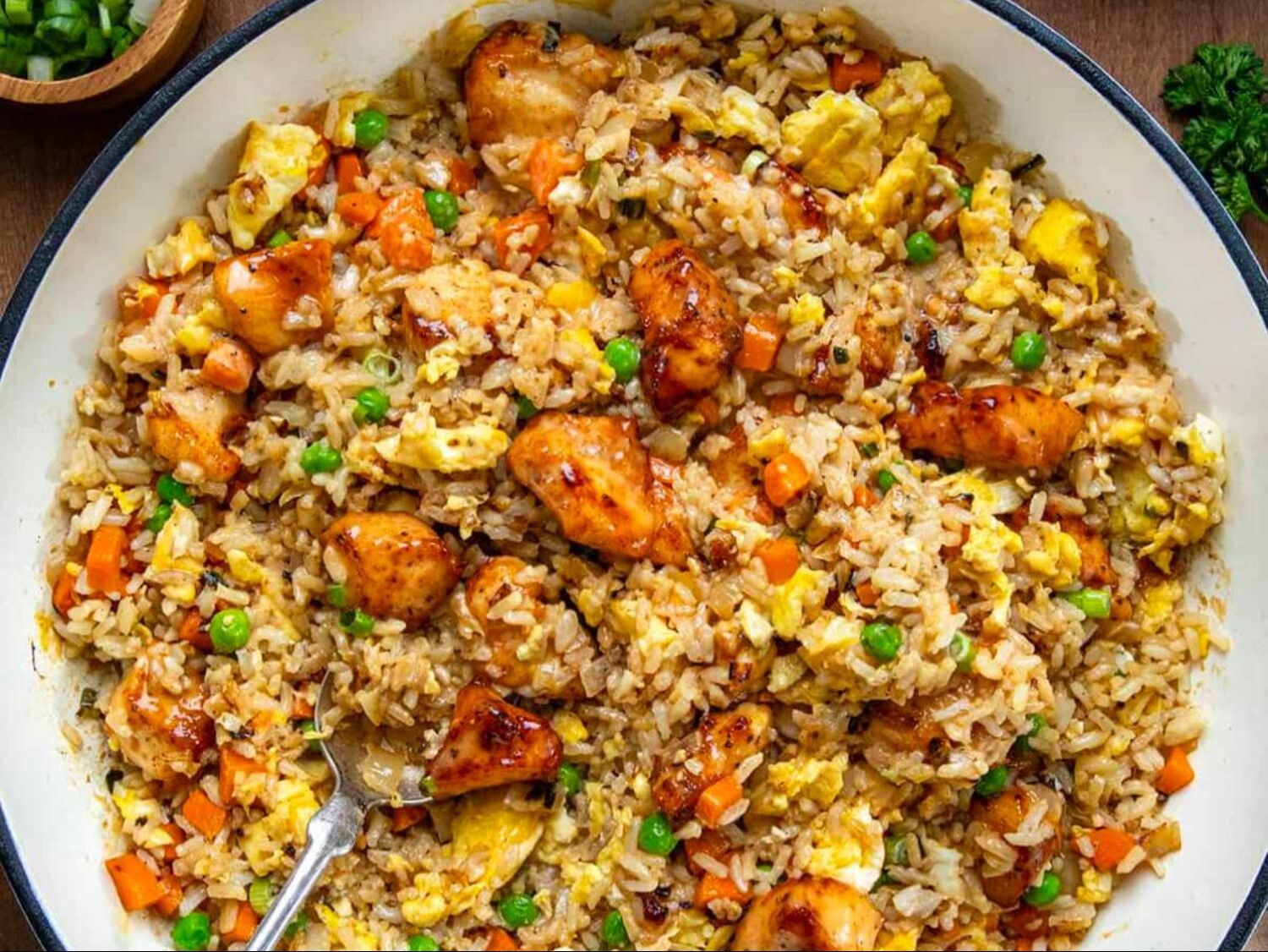 Chicken Fried Rice.
