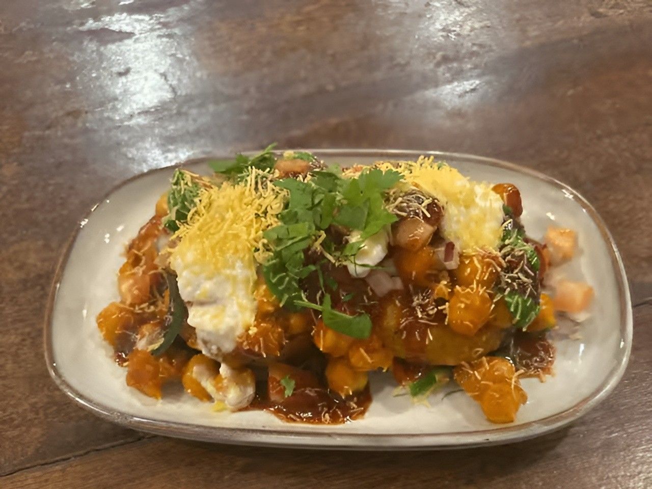 Aloo Tikki Tray.