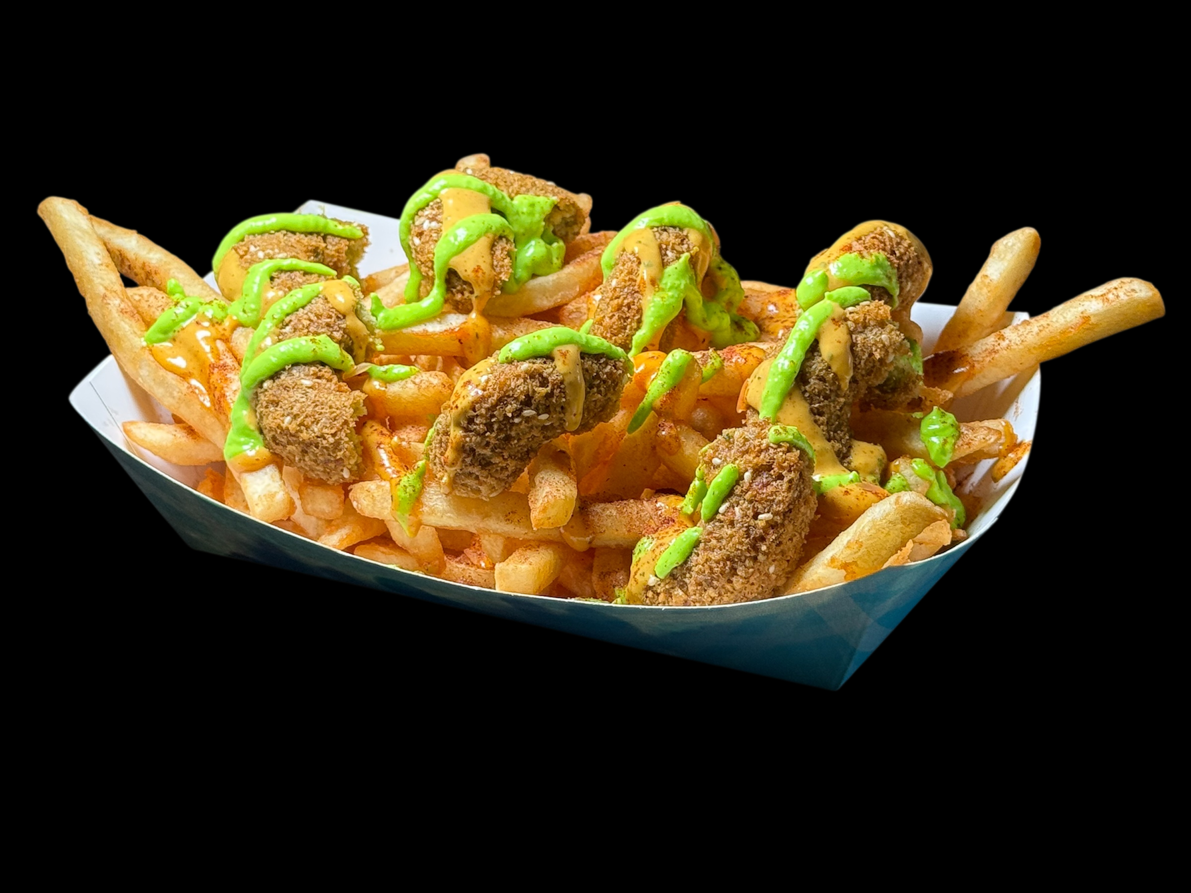 Falafel Alien Fries.