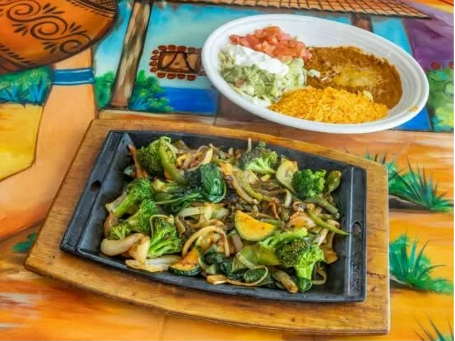 Veggie Fajitas.