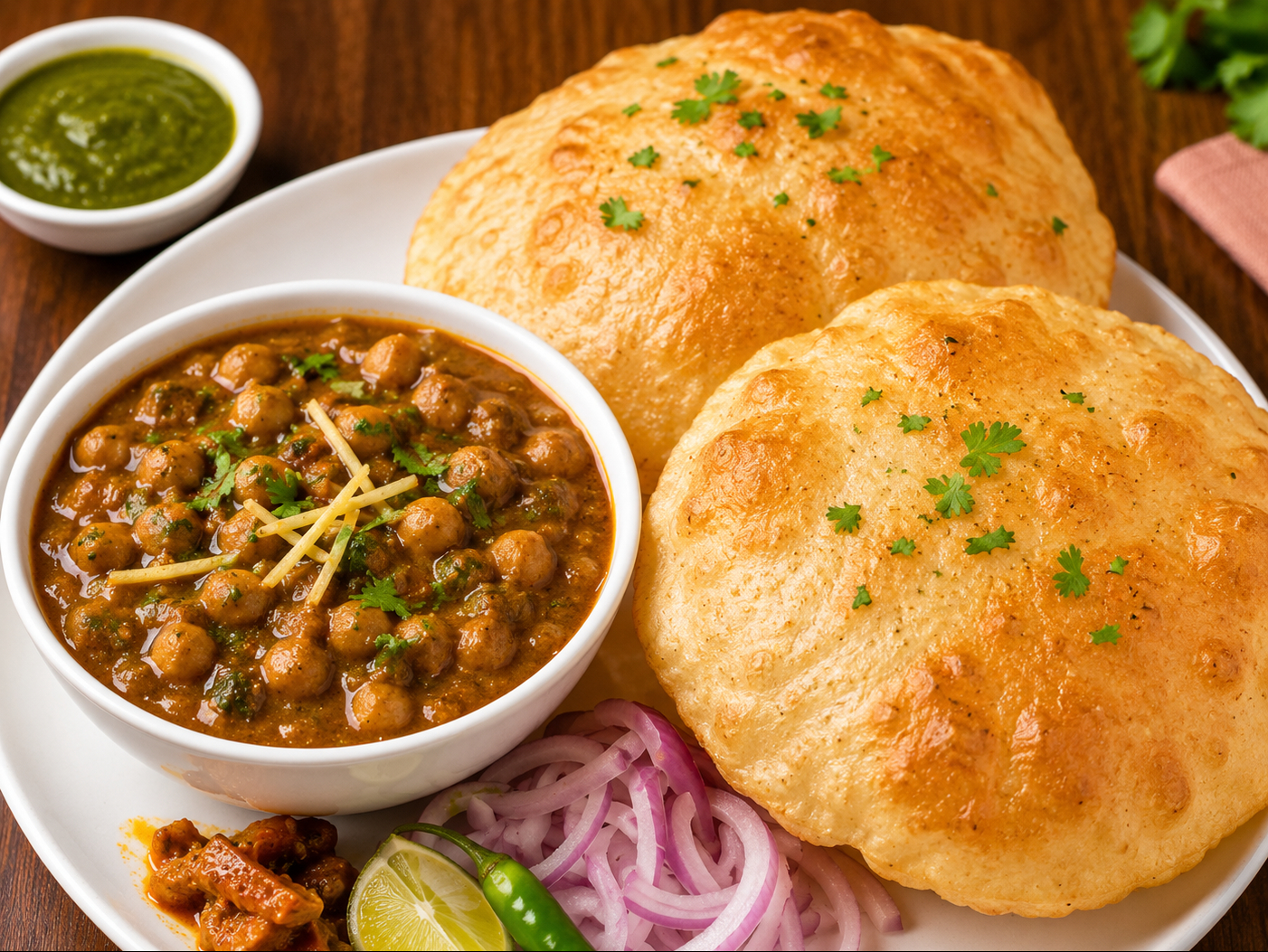Chole Bhature.
