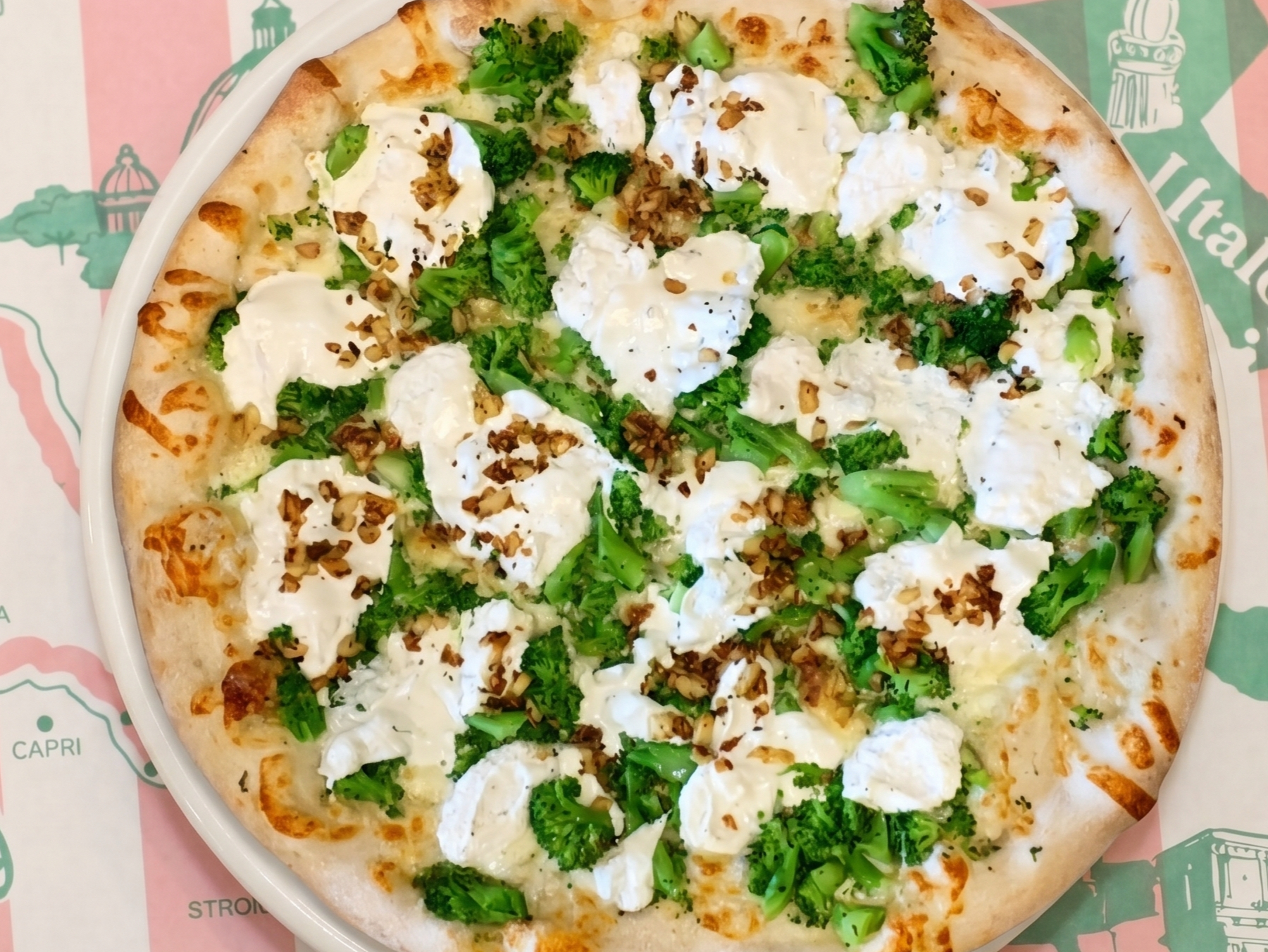 White Pizza.