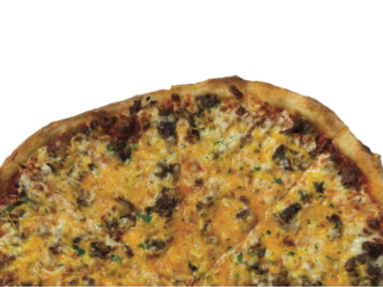 30" Mega Philly Cheese Steak.