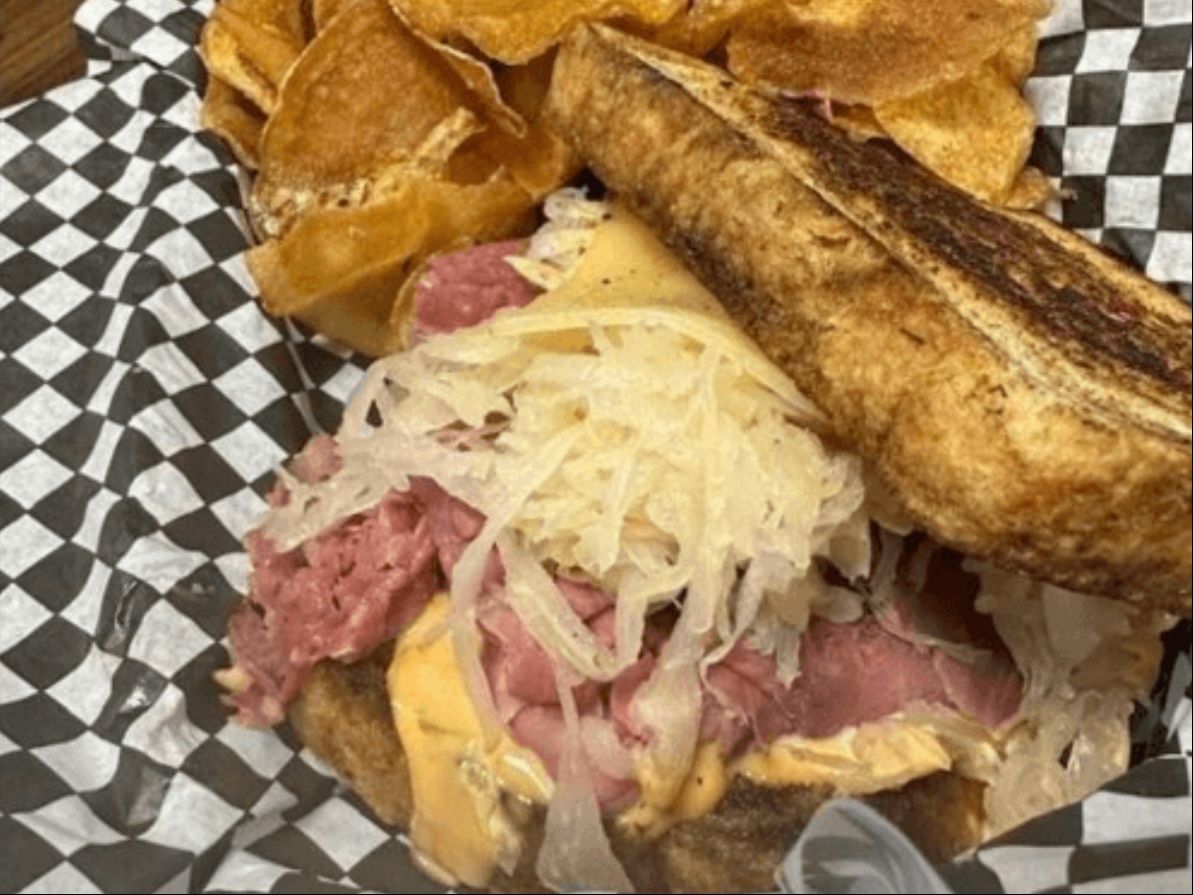 The Reuben Sandwich.