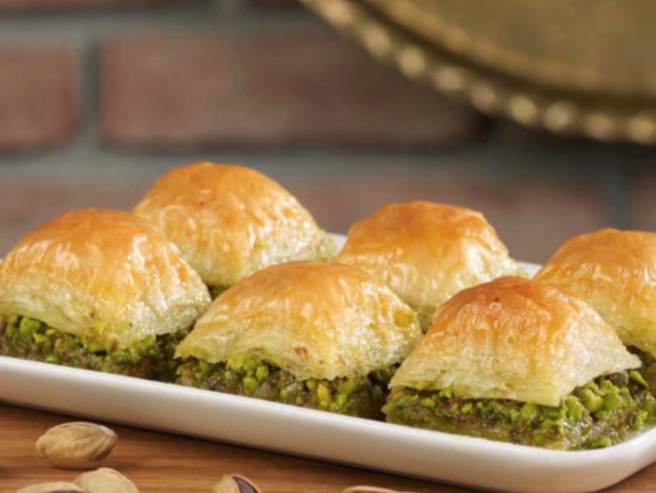 Pistachio Baklava.