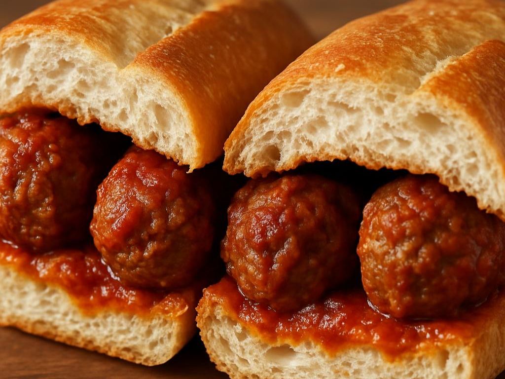 Meatball Sub Whole Loaf Bread.