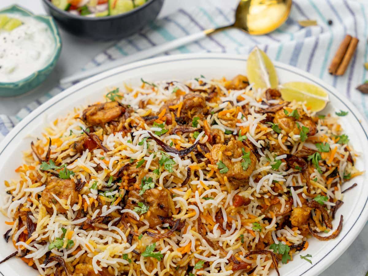 Shrimp Biryani