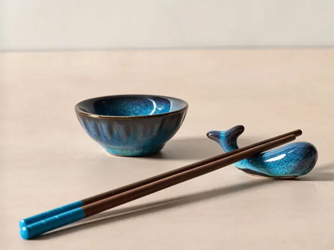 Blue Whale Sushi Set.