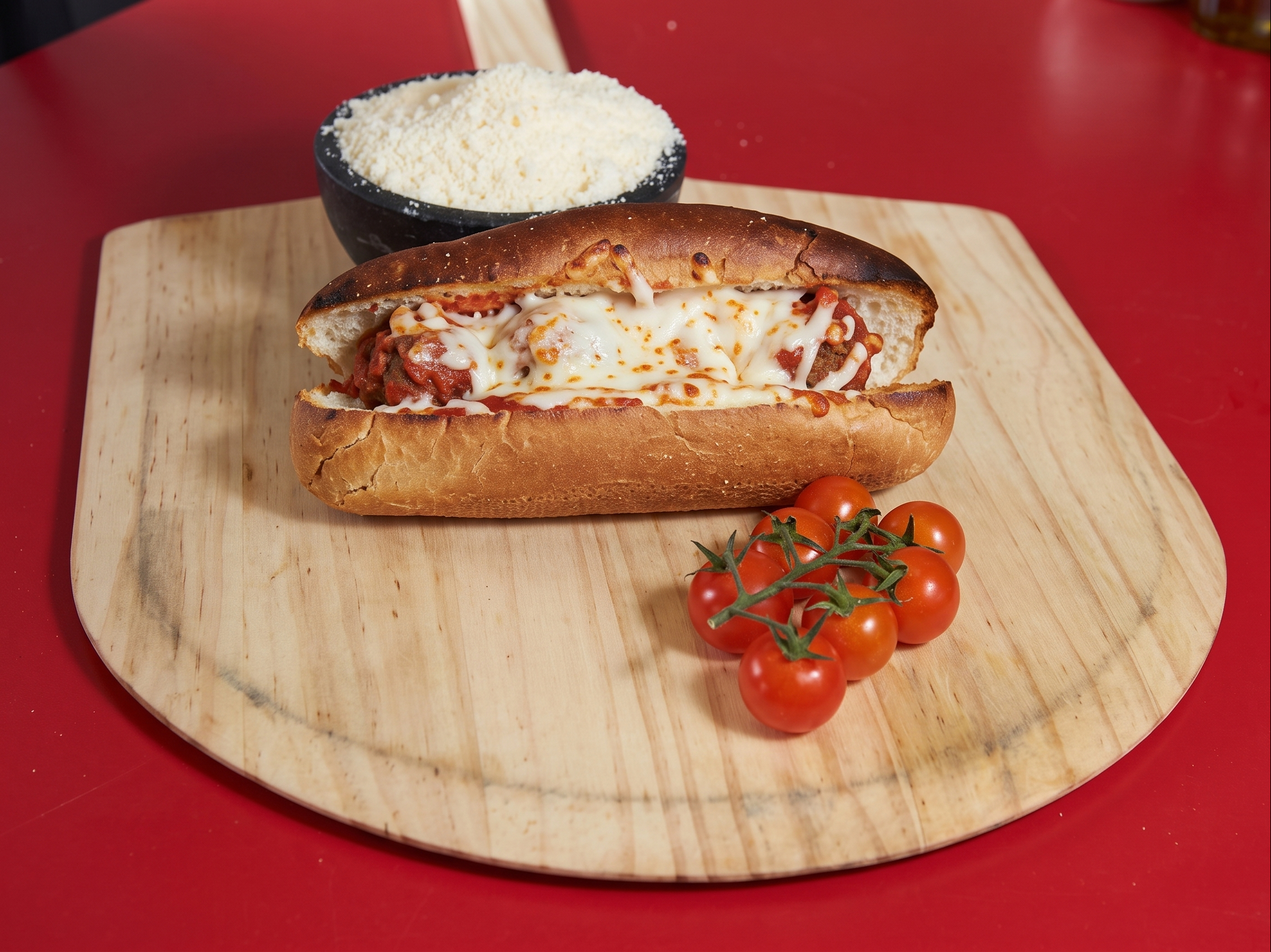 Regular Meatball Parm Sandwich