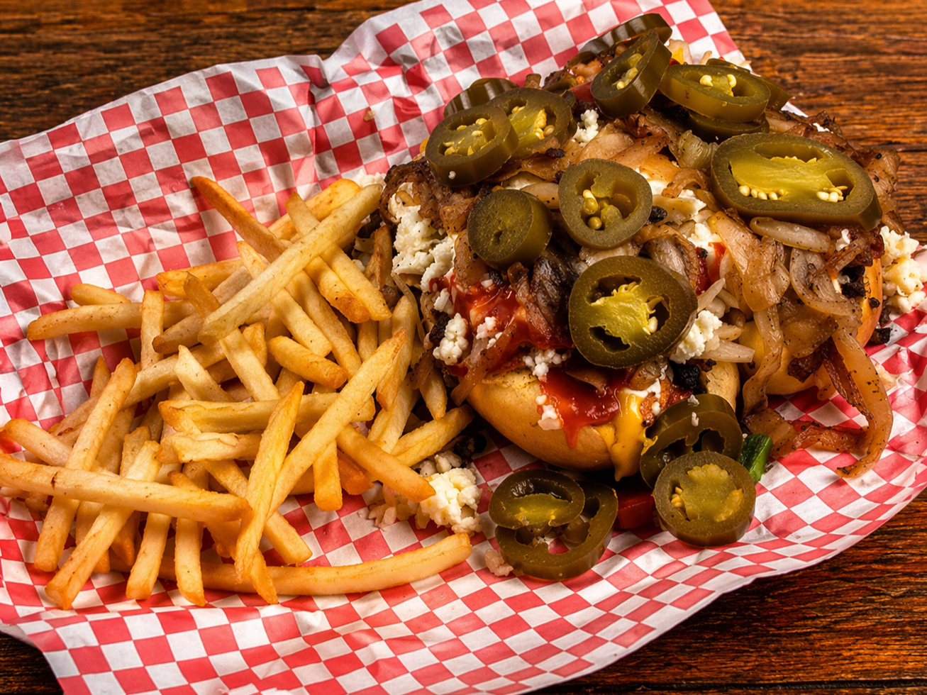 2 Mexican Hot Dogs With FF.