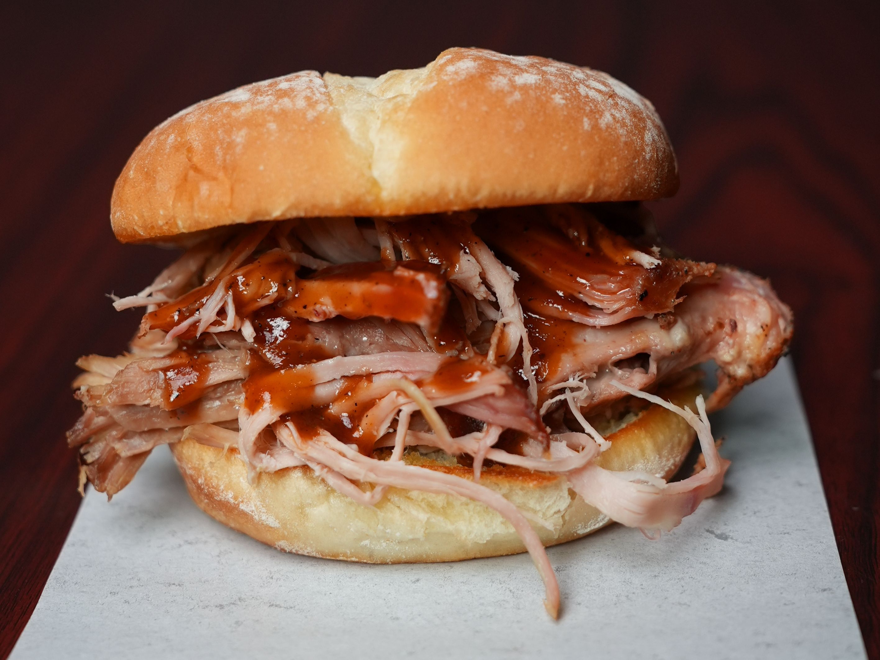 Pulled Pork Sandwich.