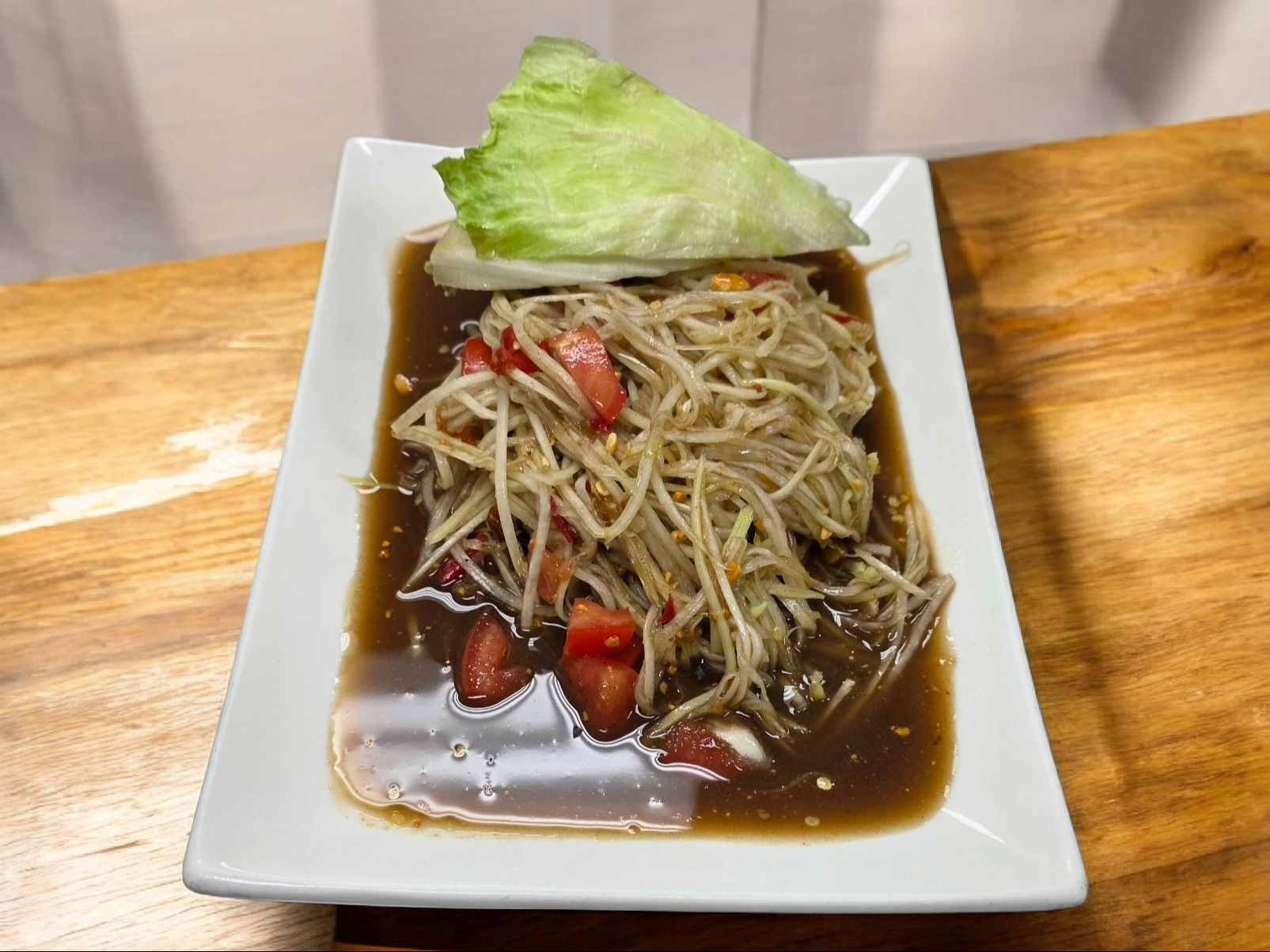 Papaya Salad Only.