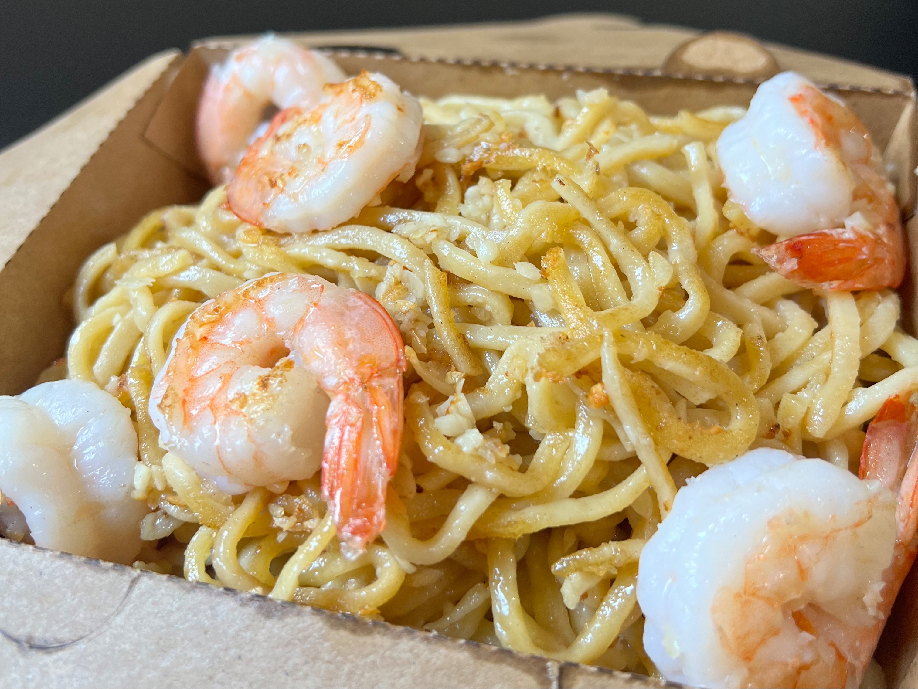 Shrimp Garlic Noodles.
