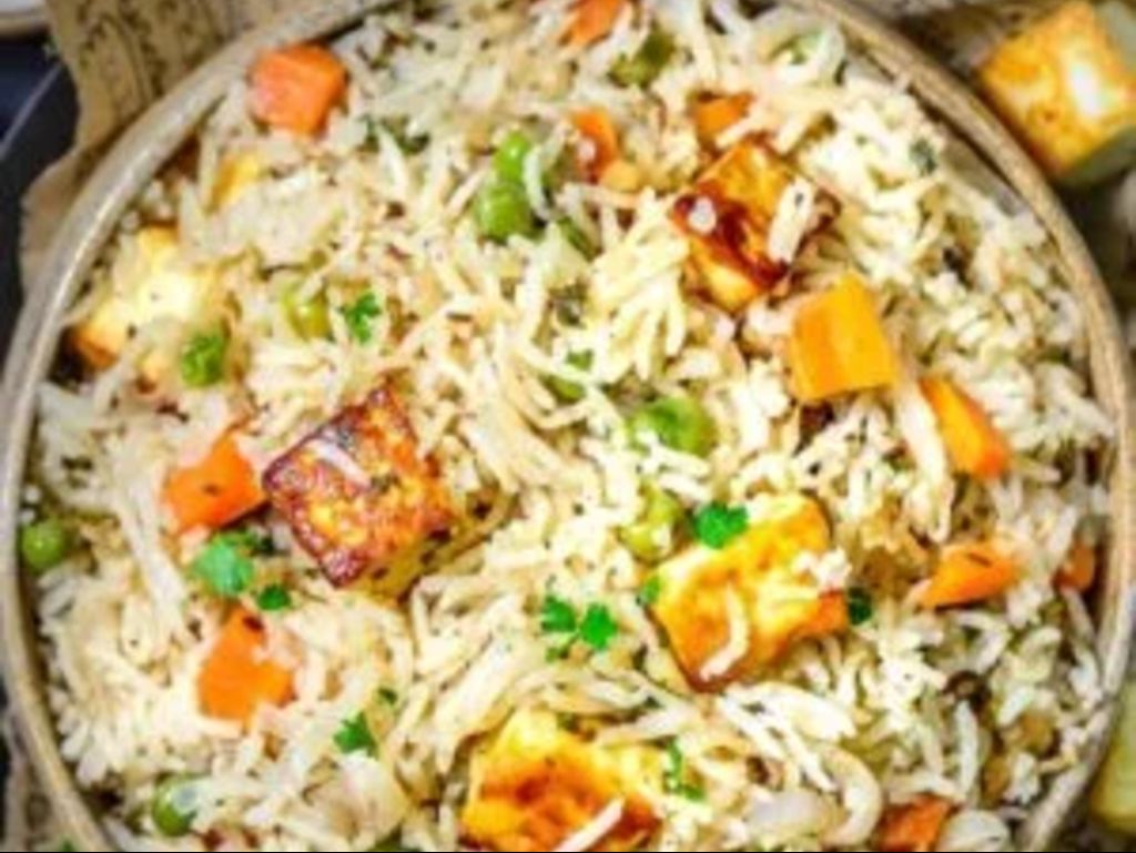 Paneer Rice.