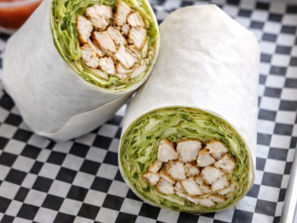 Crispy Chicken Wrap.