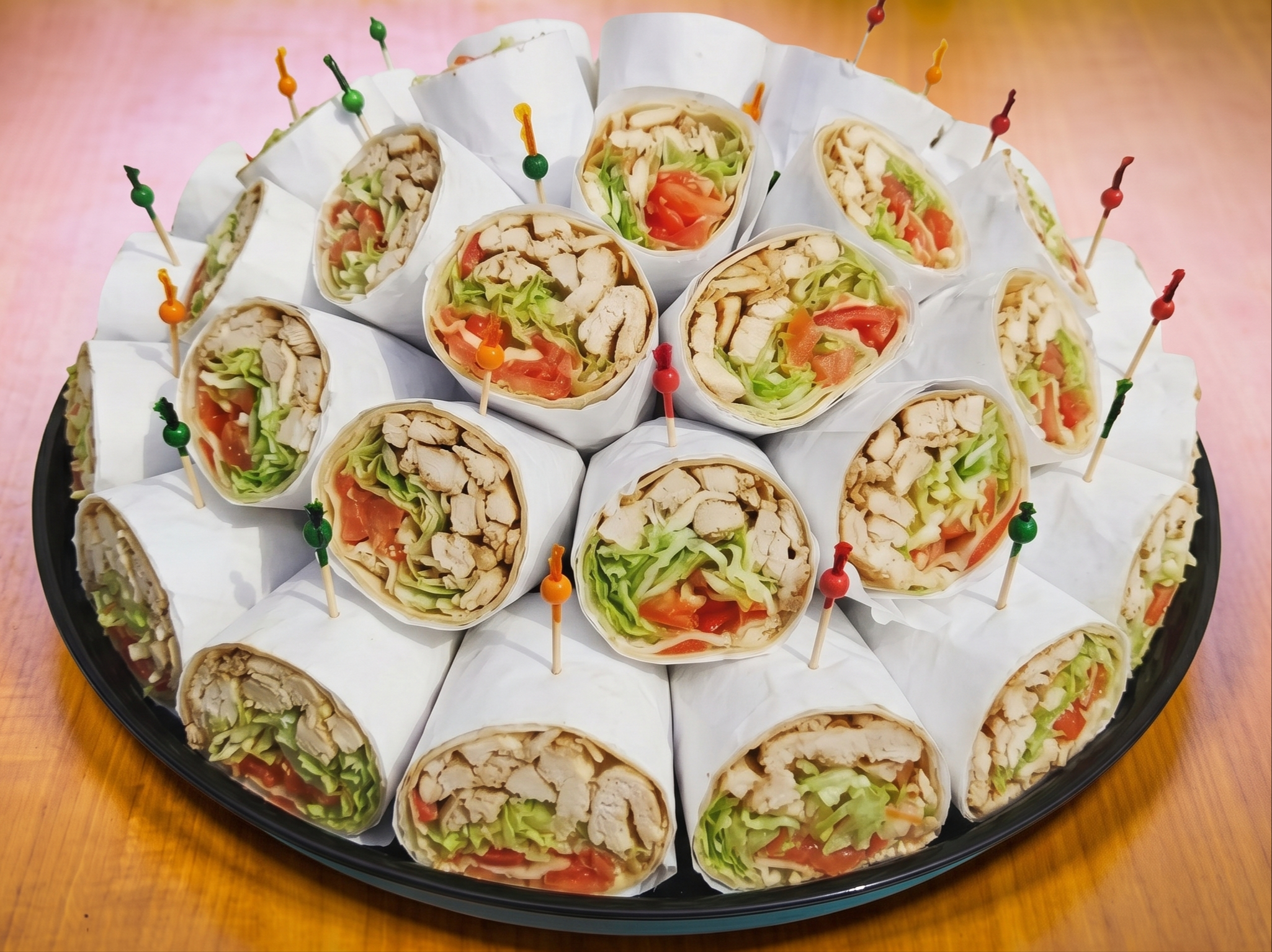 Deluxe Hot Sandwich Platter.