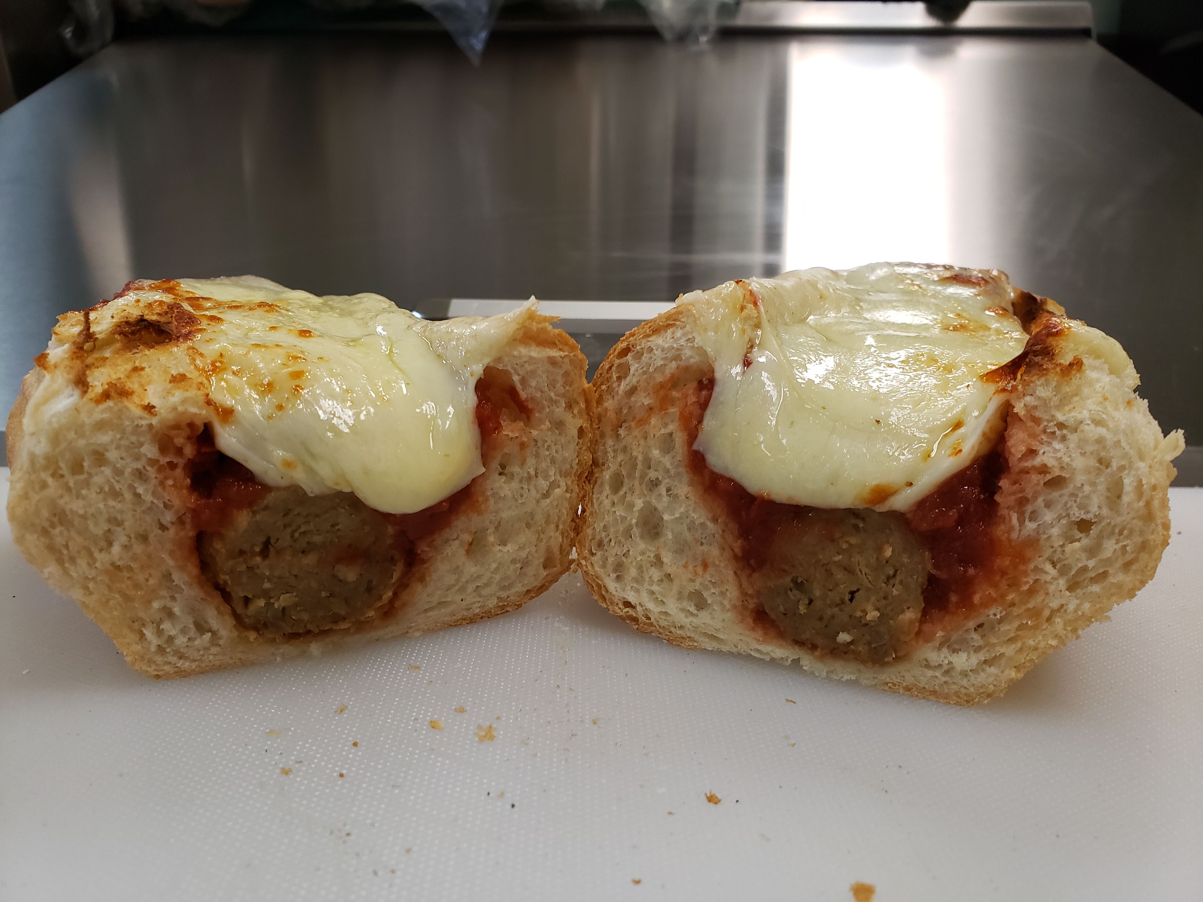 #16 Meatball And Provolone.