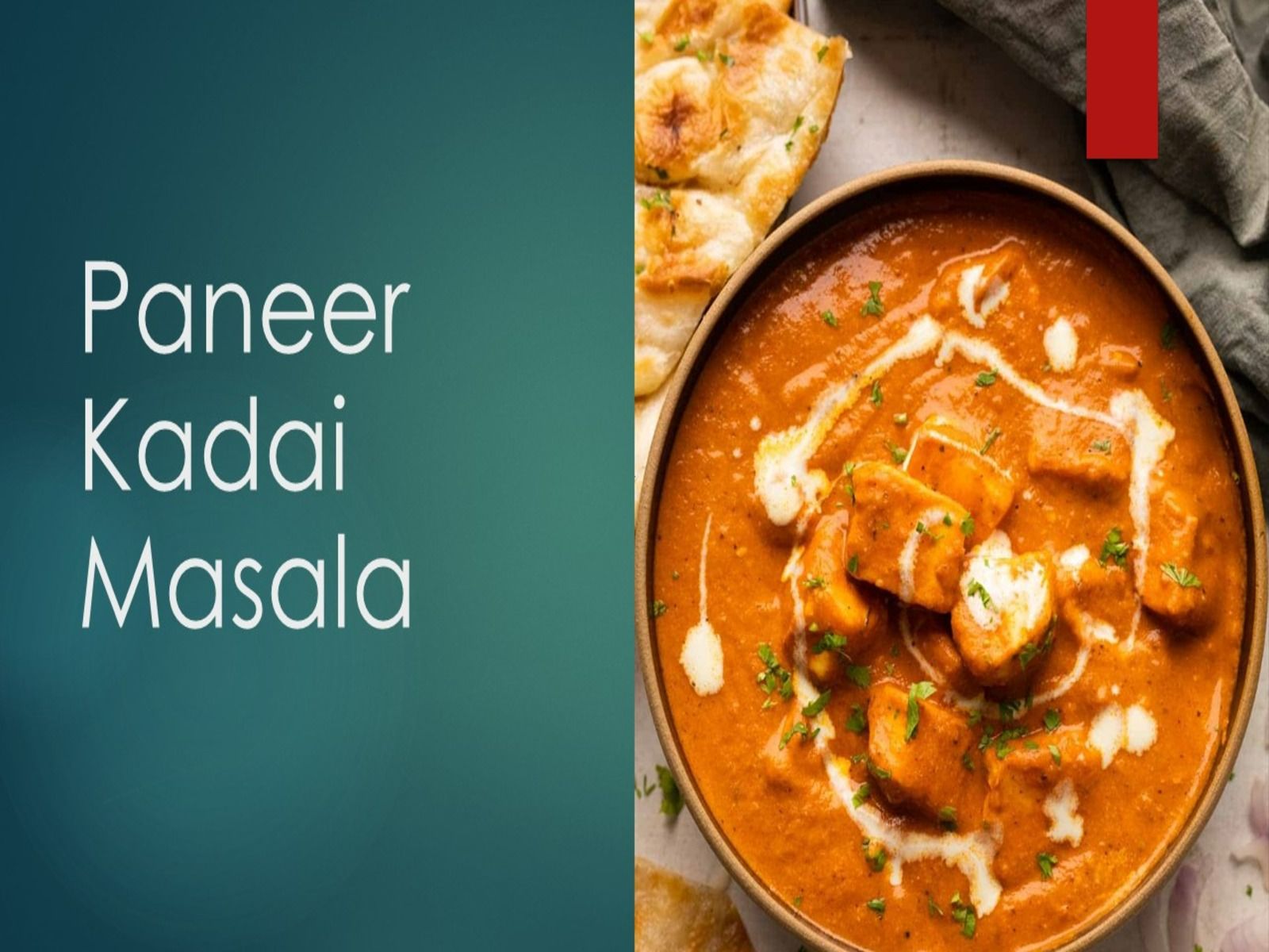 Paneer Kadai Masala