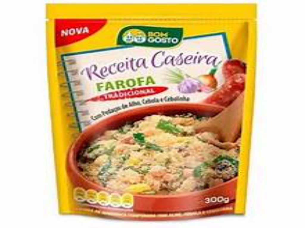 Bom Gosto Farofa Tradicional 300g.
