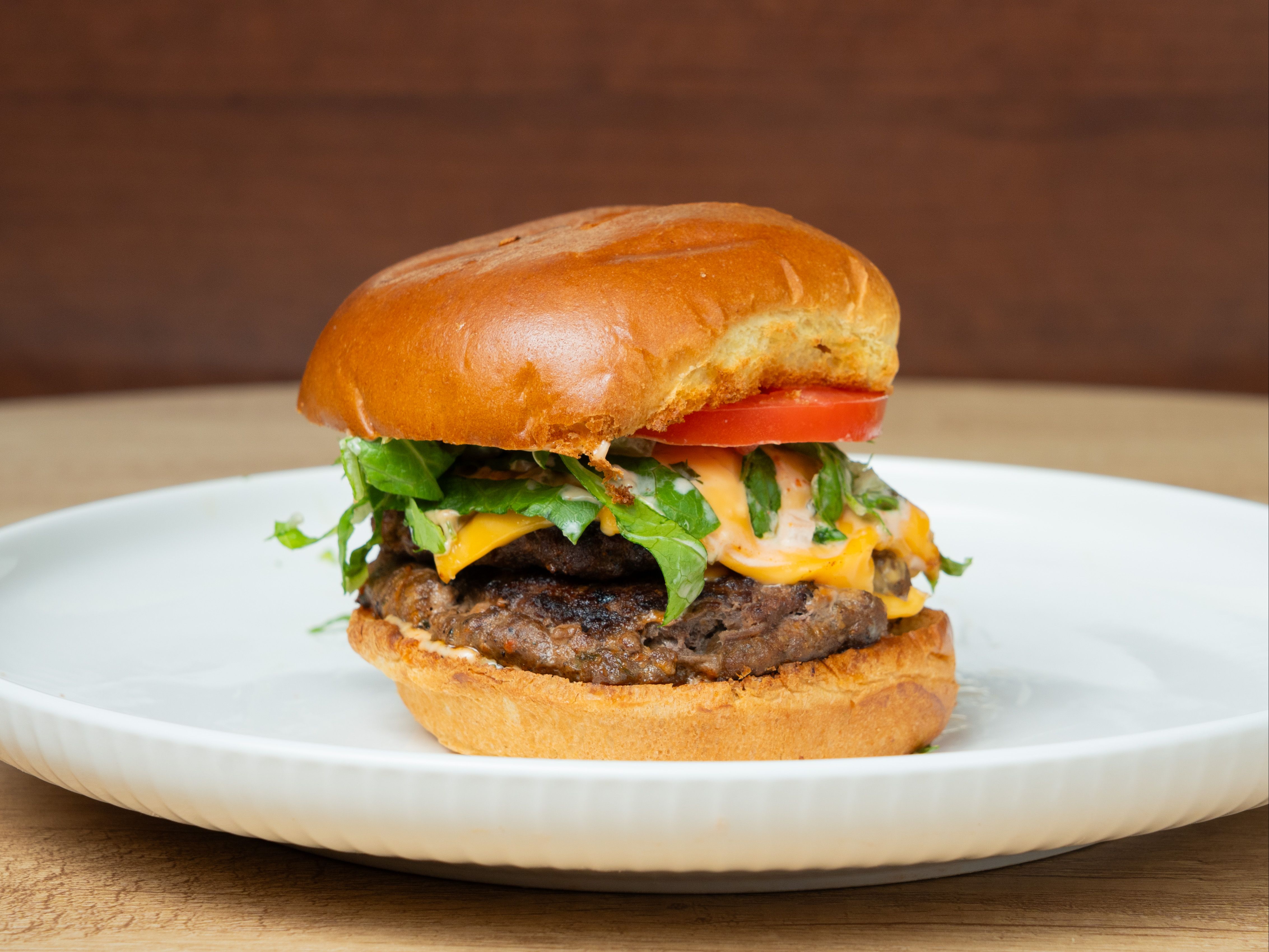 Golden Fig Smash Burger