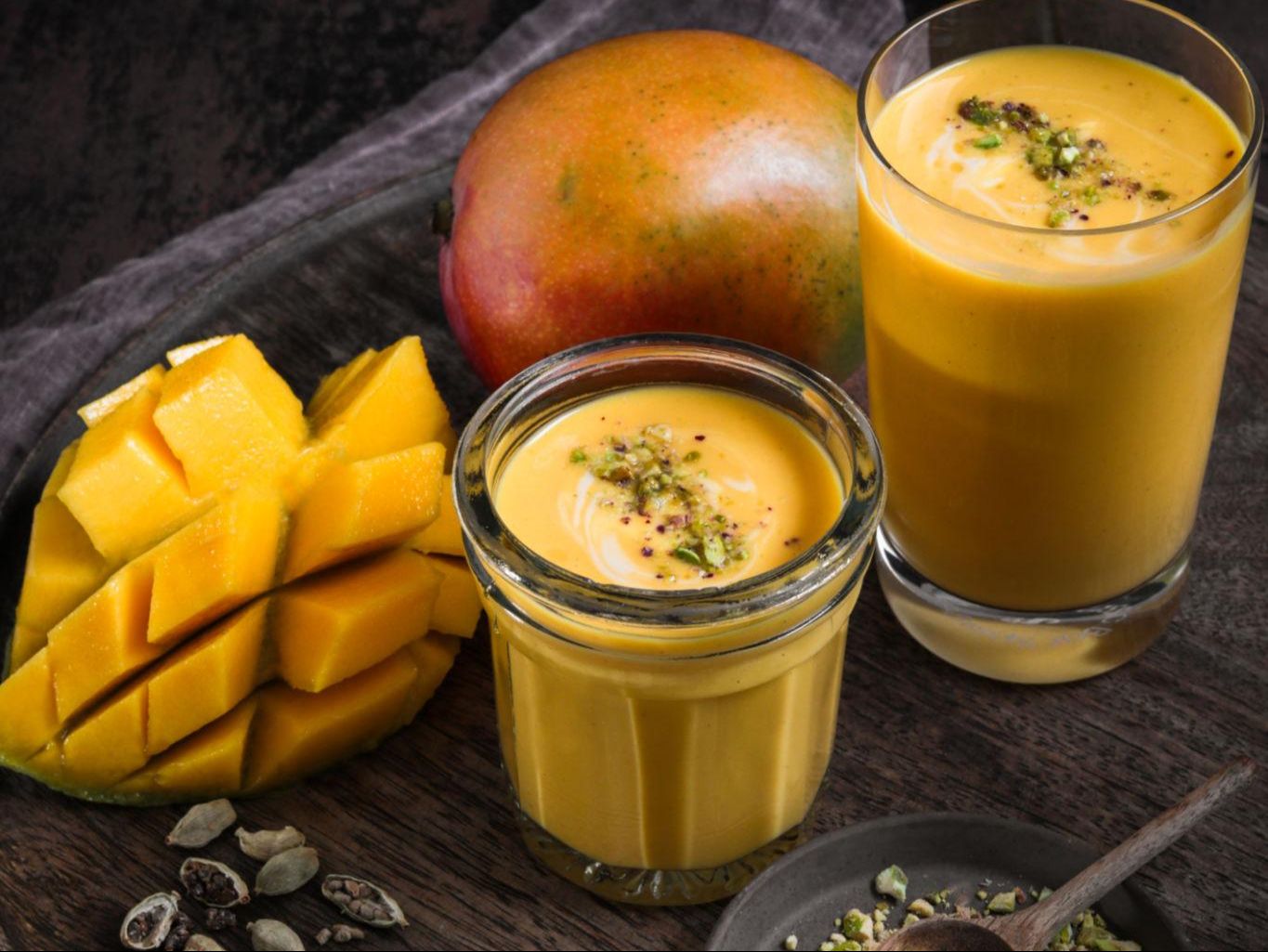 RAJWADI MANGO LASSI.