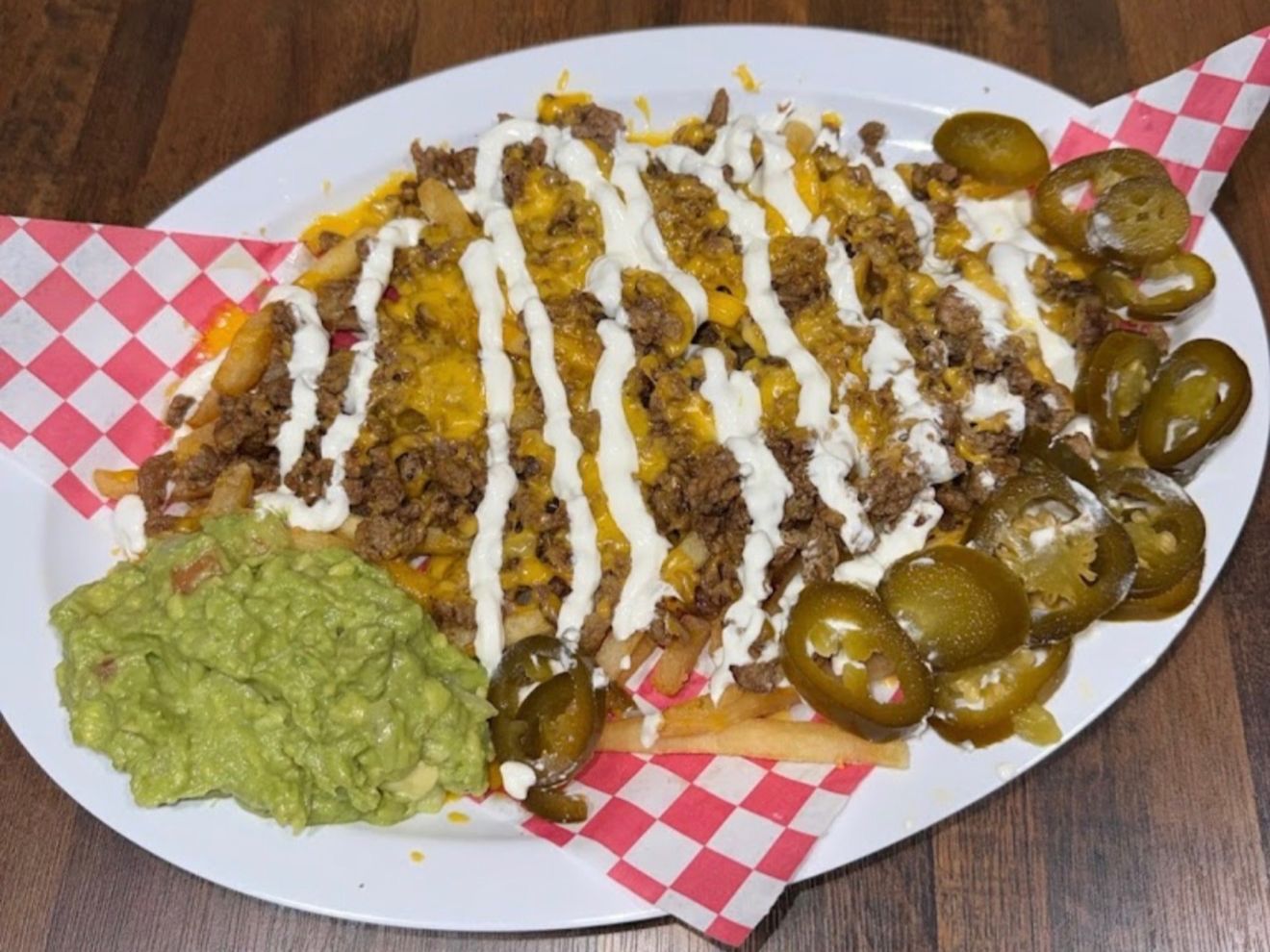 Meat Nachos.