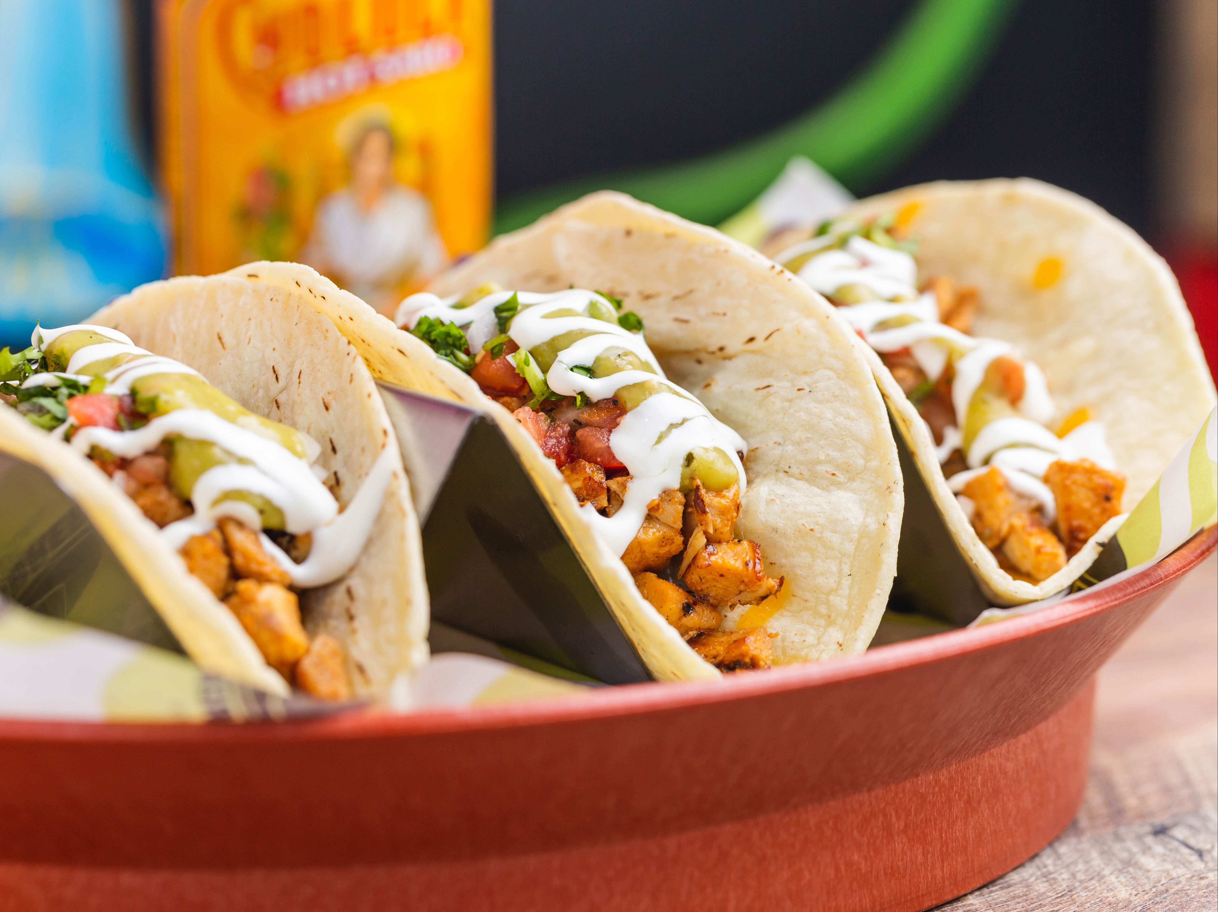 Carnitas Taco Trio.