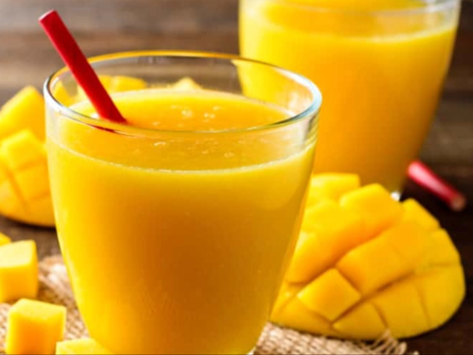 Organic Mango Juice.