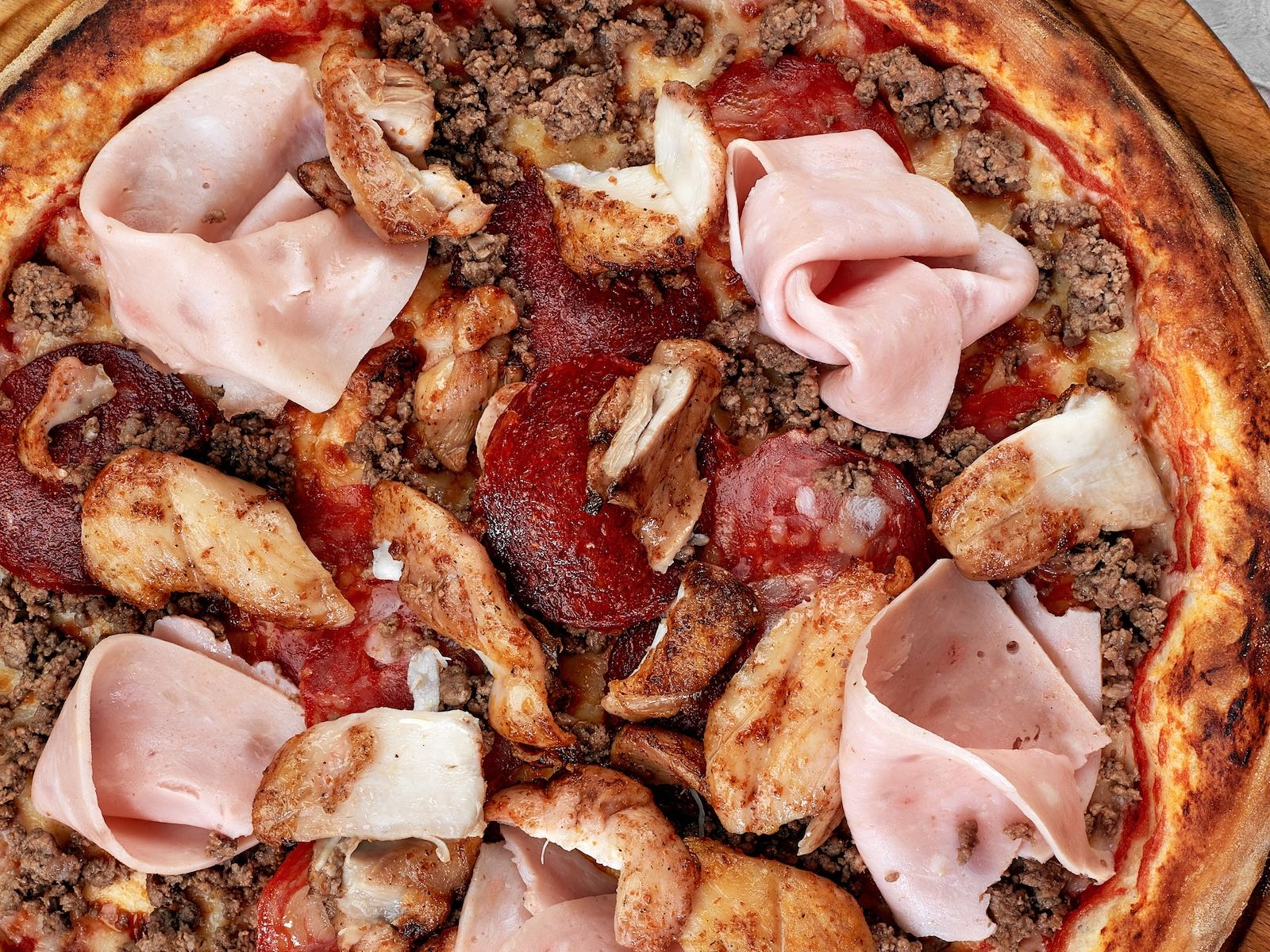 The Meat Lovers Large.