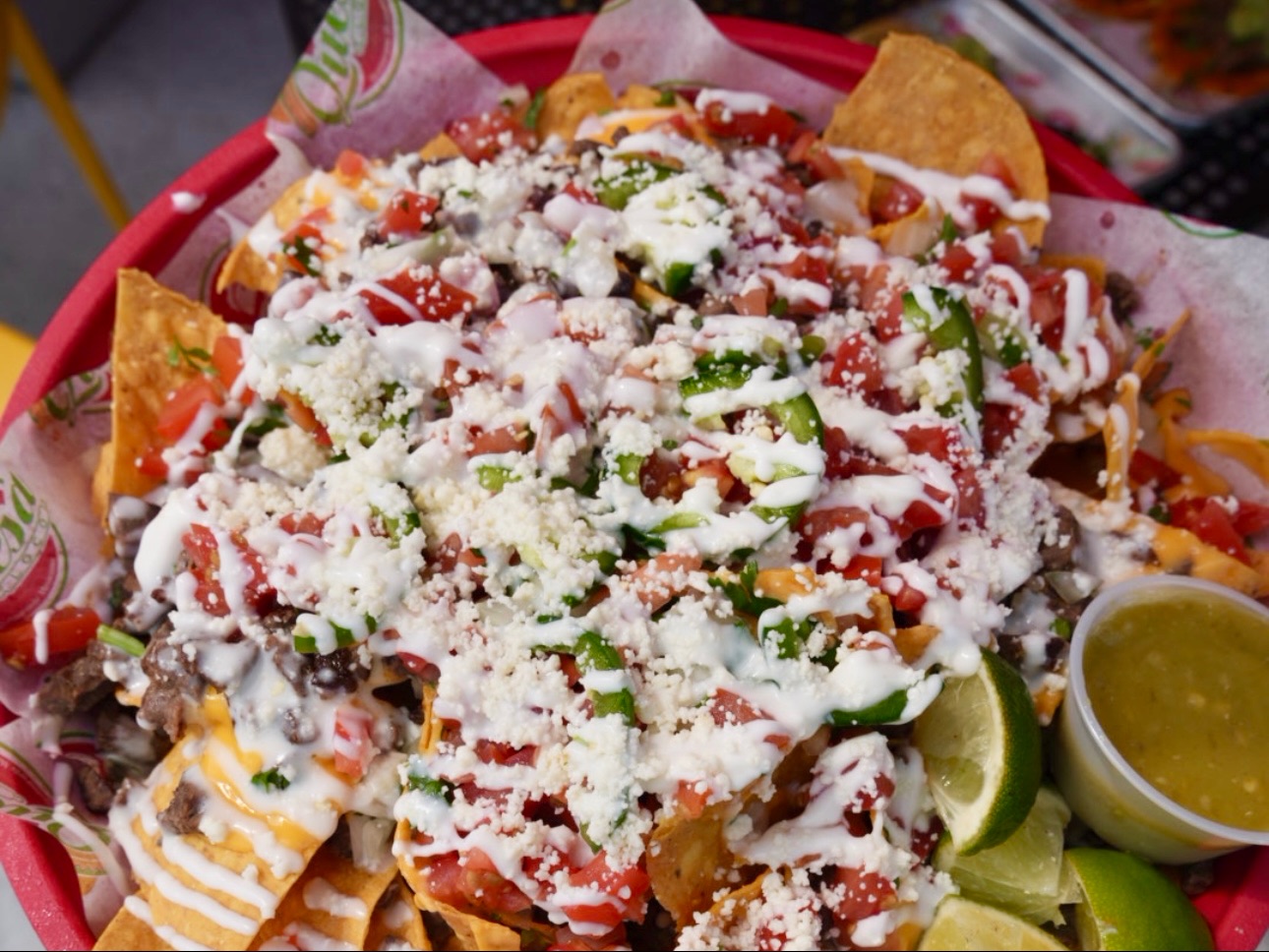 Veggie Nachos