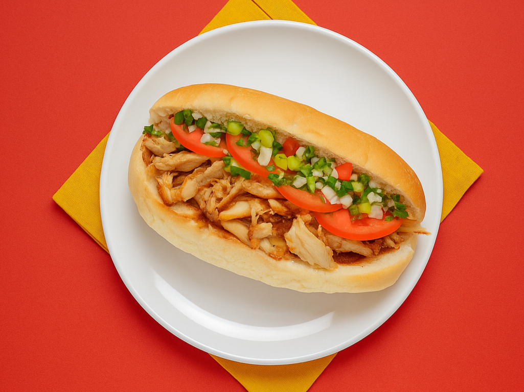 CHICKEN Shawarma Bread.