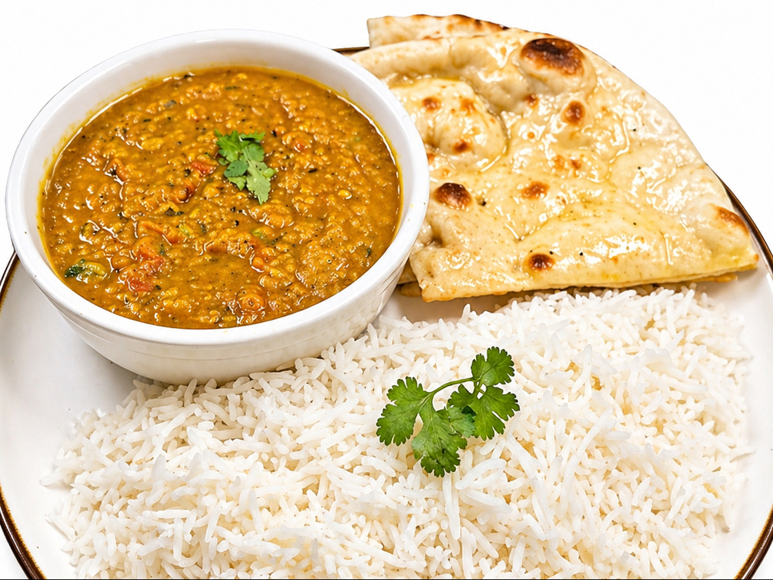Dal Tadka Lunch Combo.