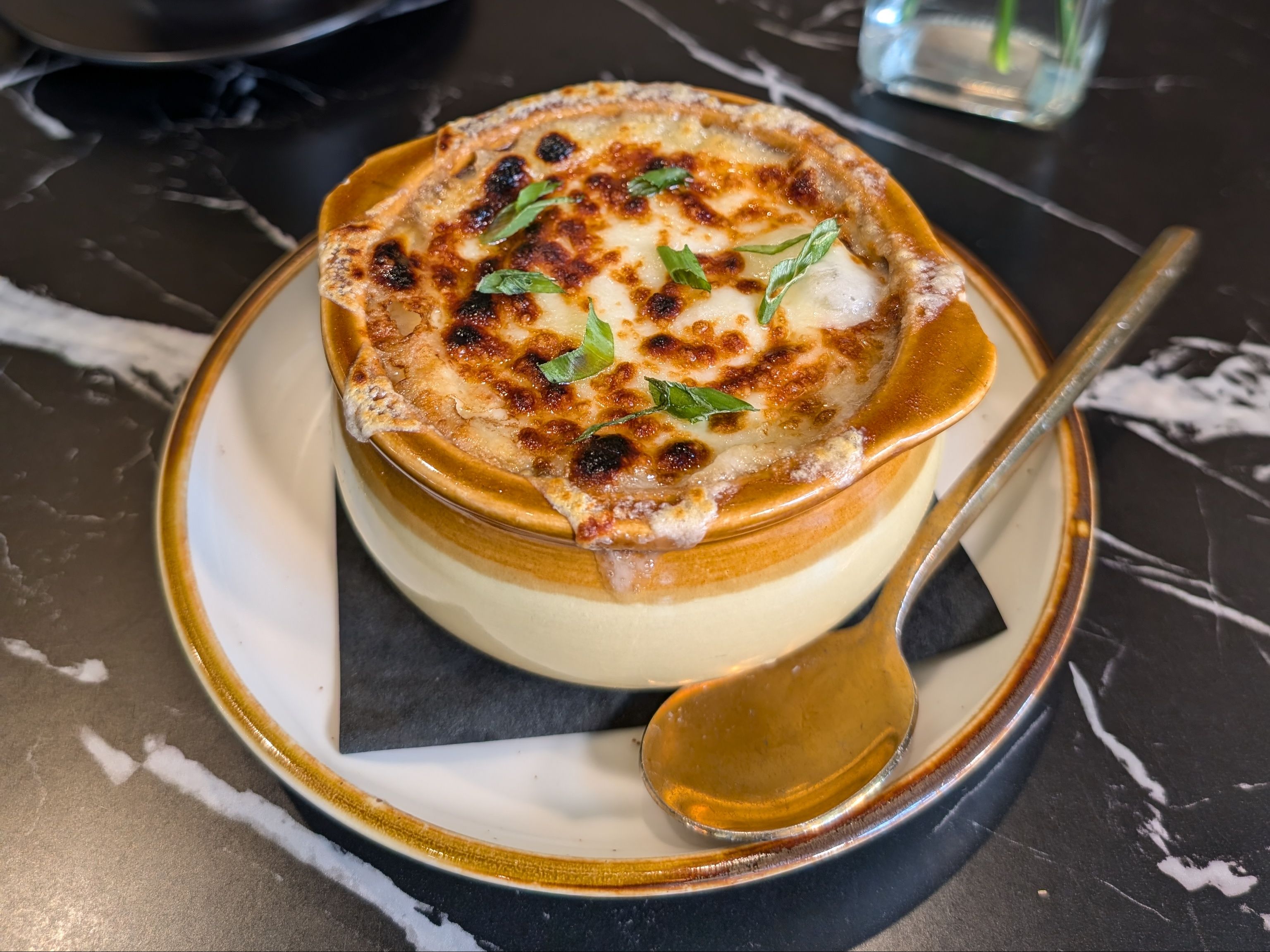 Side - French Onion Soup.