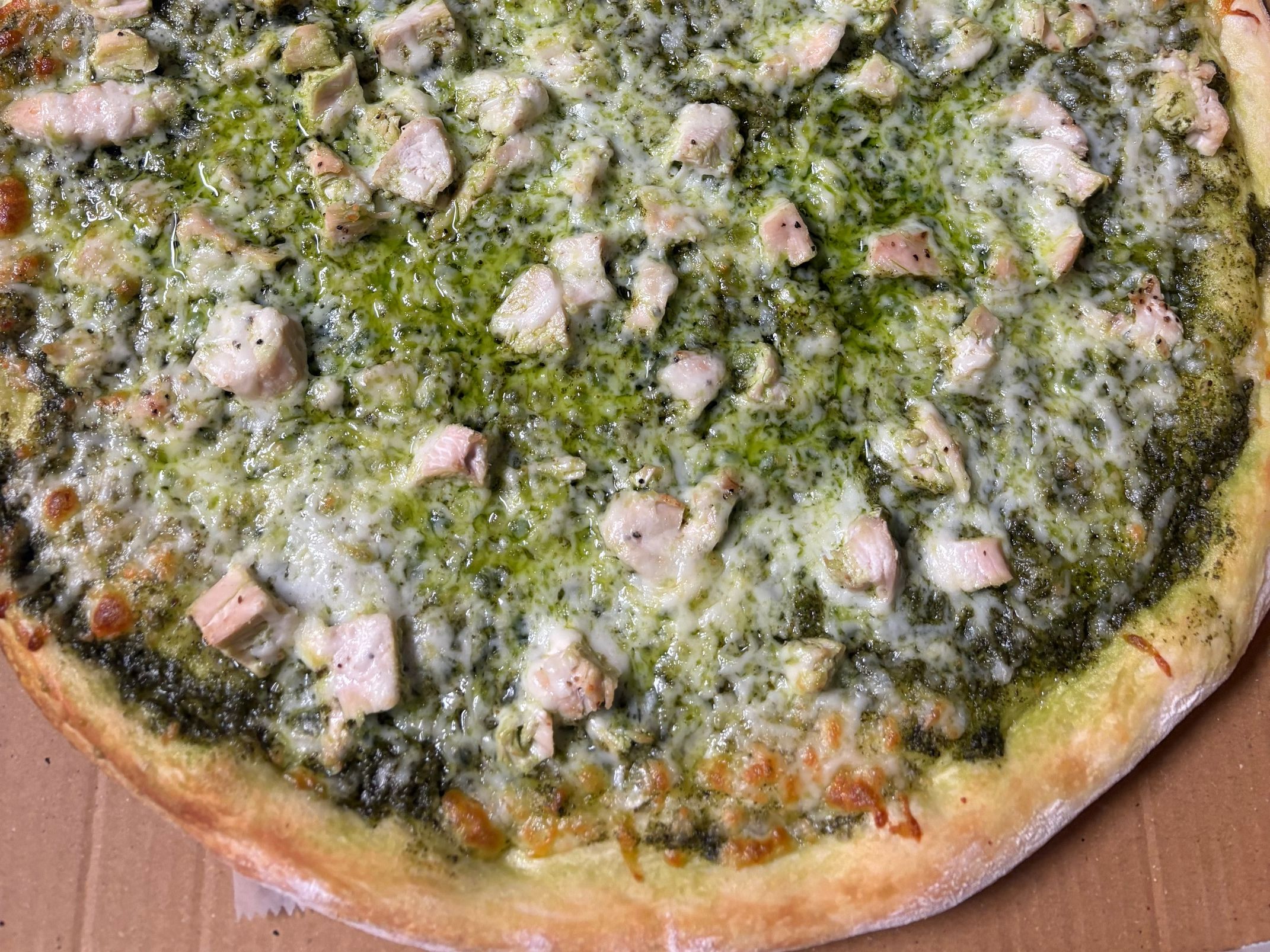 12" Chicken Pesto.