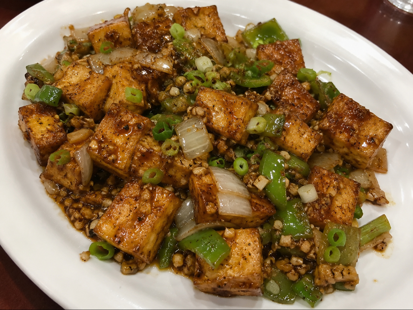 Garlic Tofu.