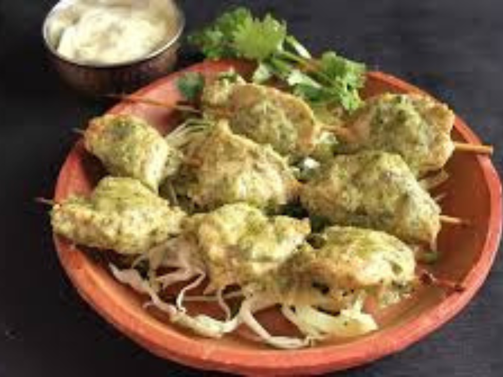 Chicken Malai Kabab.