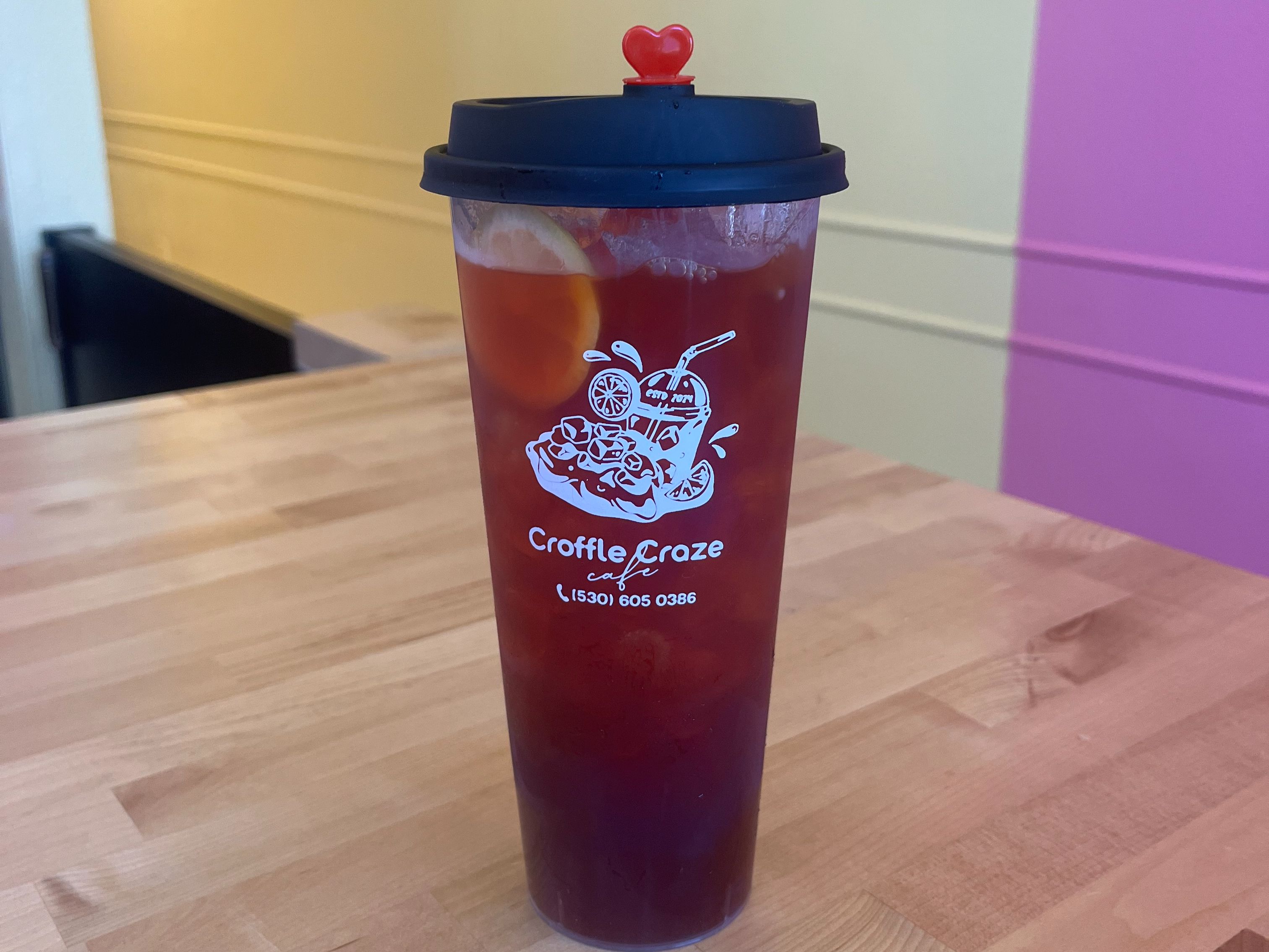 Lemon Honey Thai Tea.