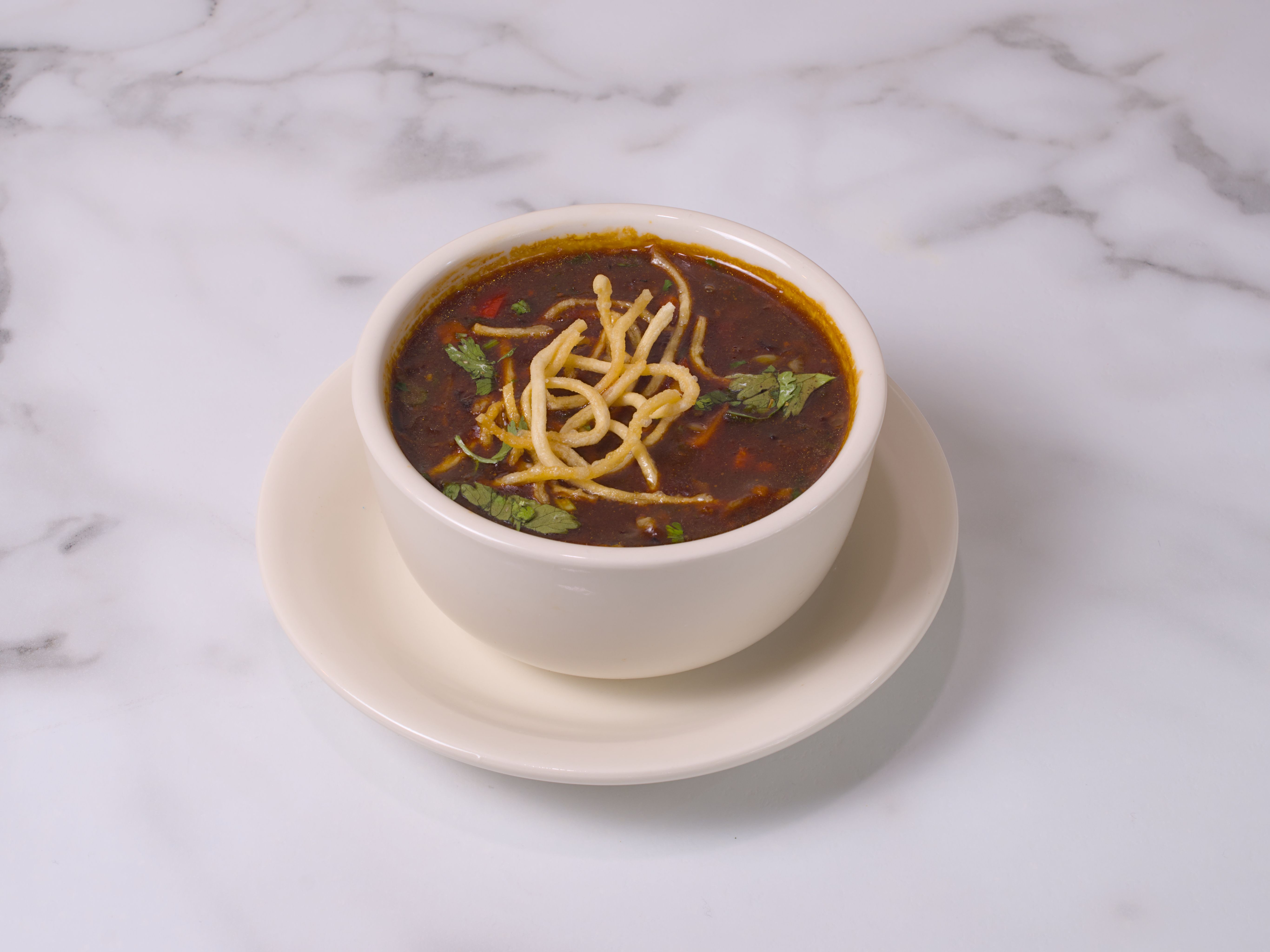 Veg Munchow Soup.