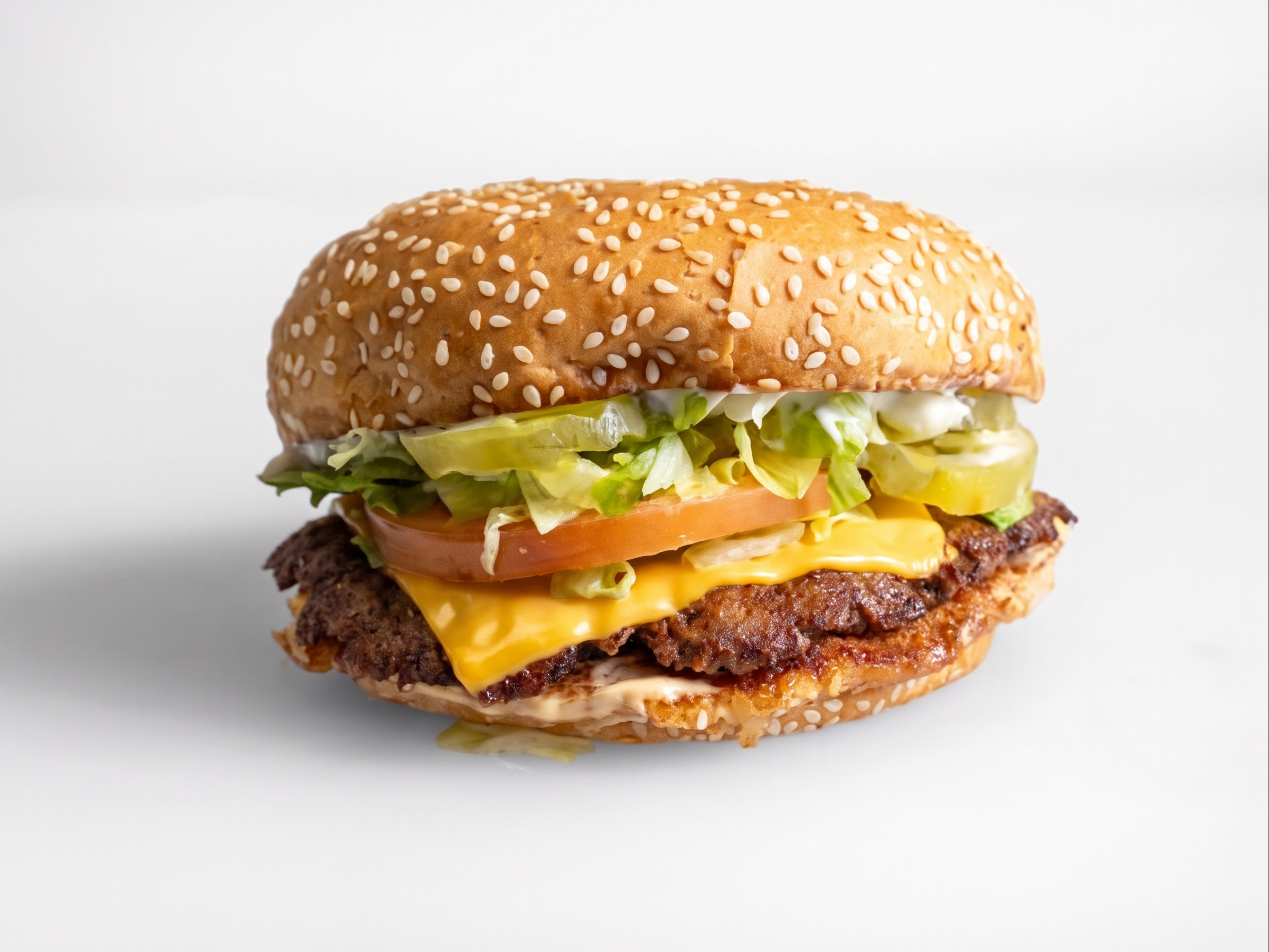 Single W/Cheese Burger.