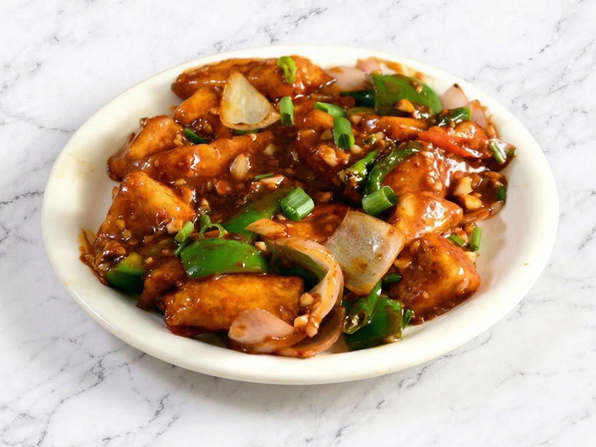 Chilli Paneer.