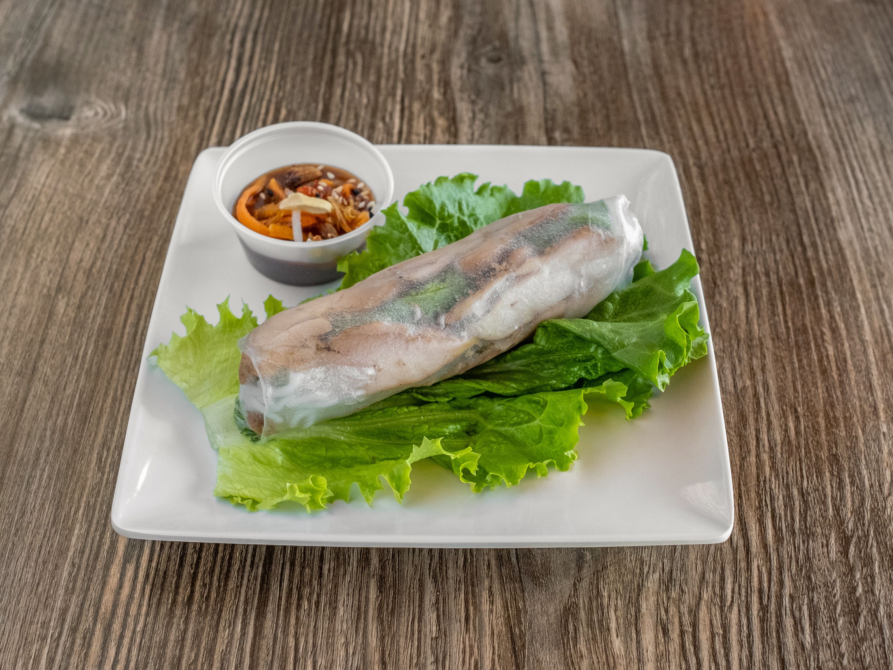 07. Grilled Chicken Spring Rolls.